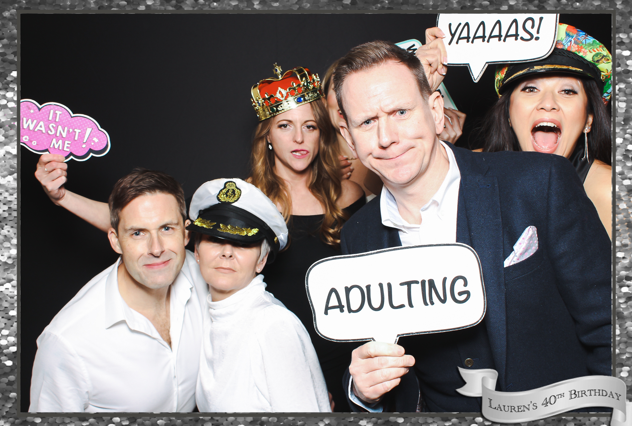 Lauren's 40th Birthday  | View more photos from the event at gallery.freshbooths.com/u/FreshBooths/Laurens-40th-Birthday