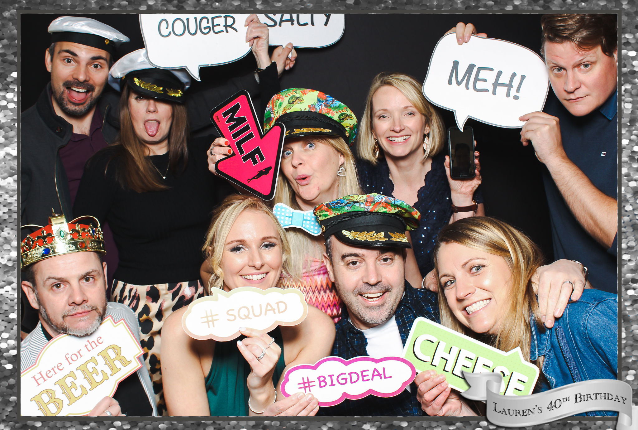Lauren's 40th Birthday  | View more photos from the event at gallery.freshbooths.com/u/FreshBooths/Laurens-40th-Birthday
