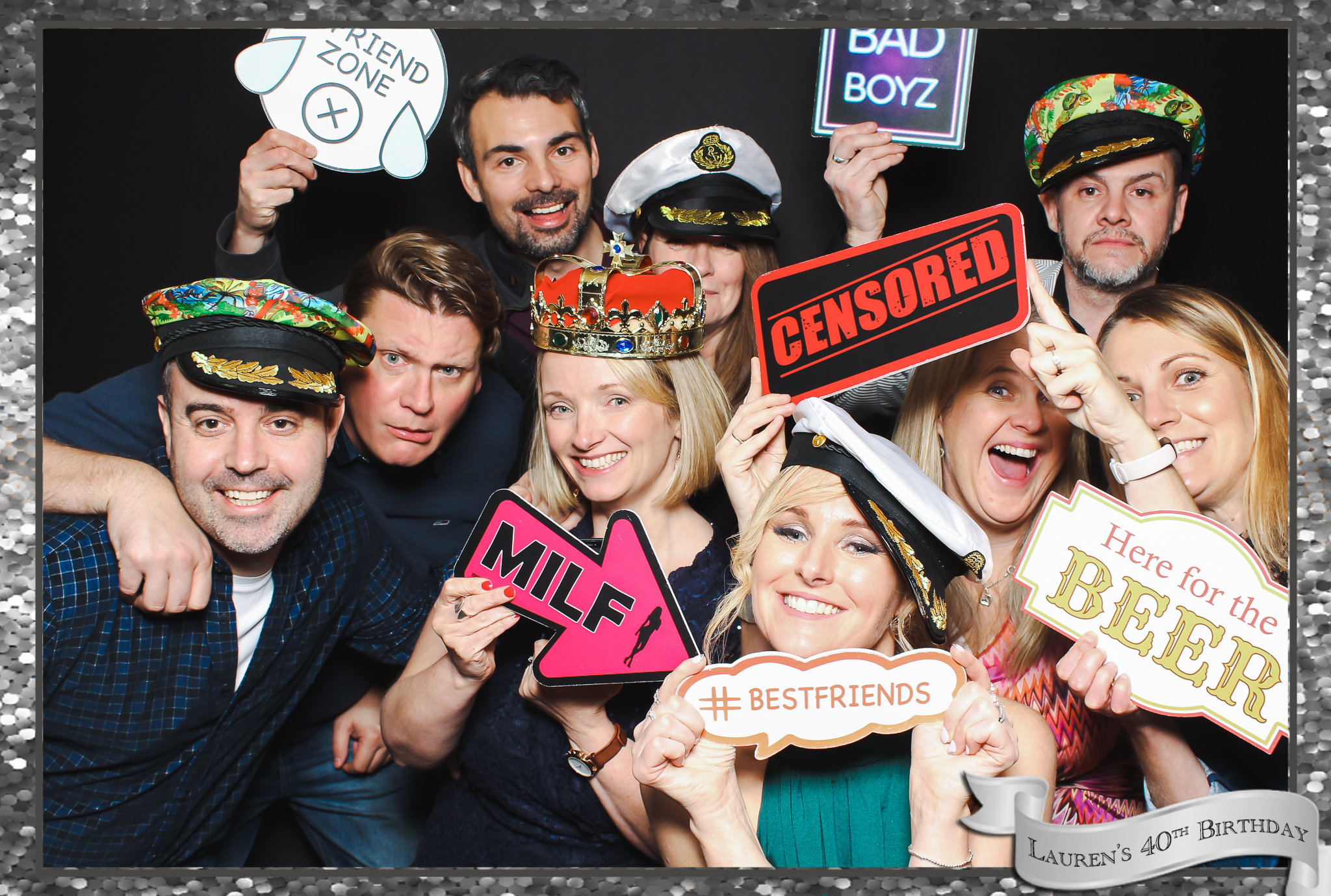 Lauren's 40th Birthday  | View more photos from the event at gallery.freshbooths.com/u/FreshBooths/Laurens-40th-Birthday