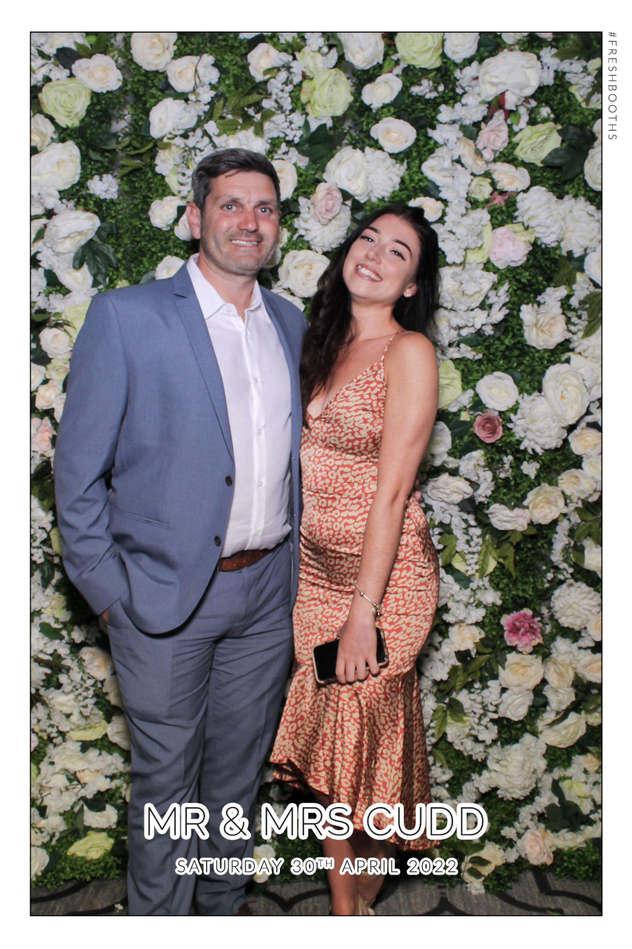 Mr & Mrs Cudd - Selfie Mirror | View more photos from the event at gallery.freshbooths.com/u/FreshBooths/Mr-Mrs-Cudd-Selfie-Mirror