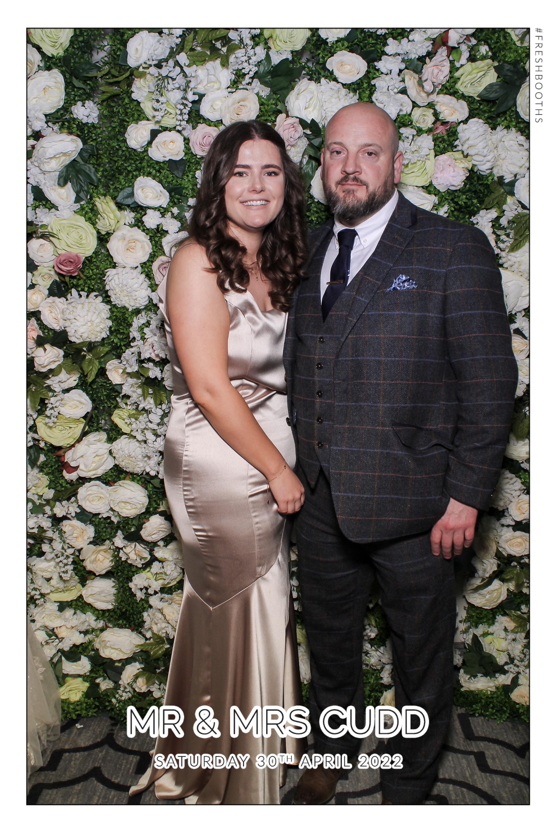 Mr & Mrs Cudd - Selfie Mirror | View more photos from the event at gallery.freshbooths.com/u/FreshBooths/Mr-Mrs-Cudd-Selfie-Mirror