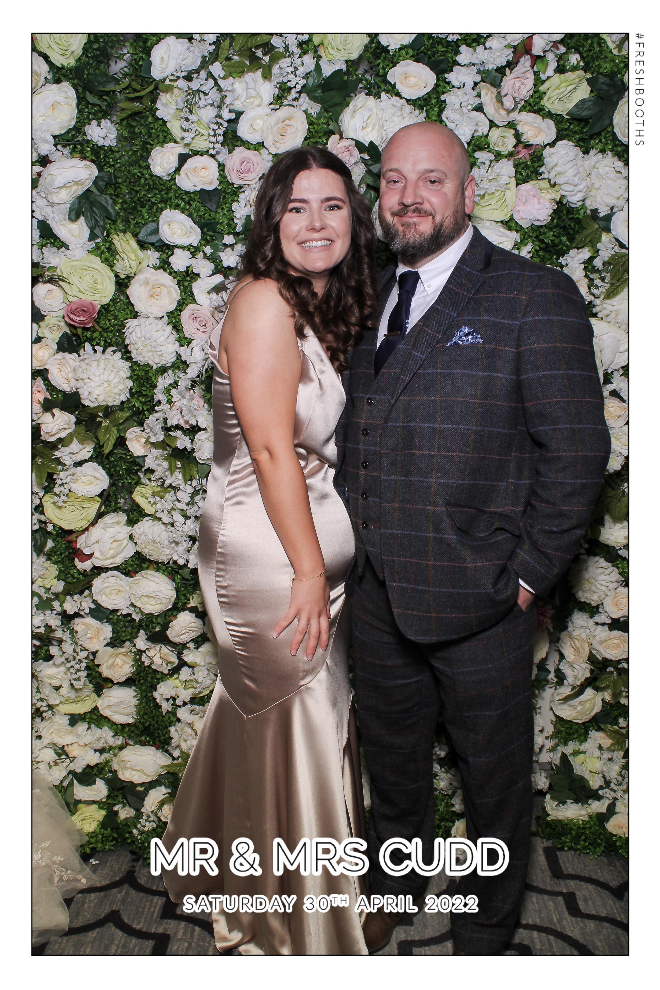 Mr & Mrs Cudd - Selfie Mirror | View more photos from the event at gallery.freshbooths.com/u/FreshBooths/Mr-Mrs-Cudd-Selfie-Mirror