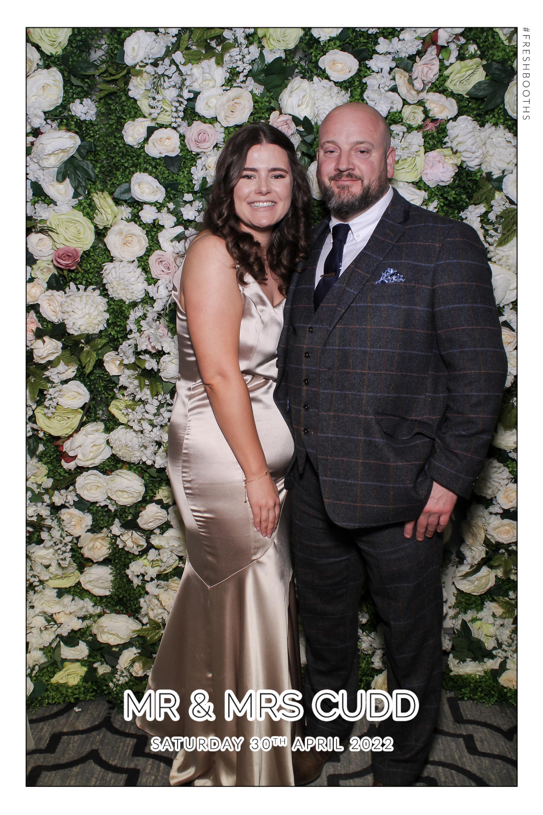 Mr & Mrs Cudd - Selfie Mirror | View more photos from the event at gallery.freshbooths.com/u/FreshBooths/Mr-Mrs-Cudd-Selfie-Mirror