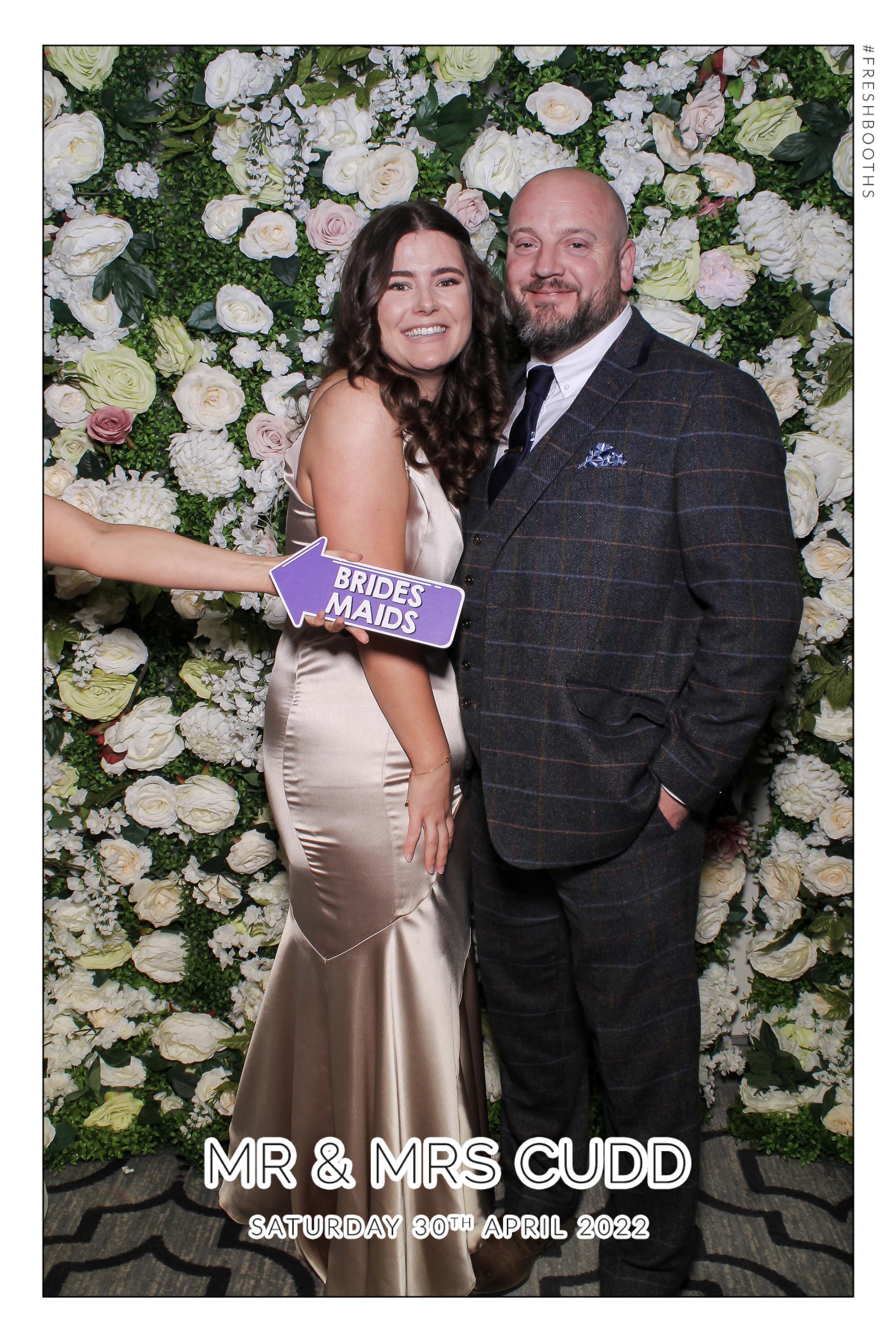 Mr & Mrs Cudd - Selfie Mirror | View more photos from the event at gallery.freshbooths.com/u/FreshBooths/Mr-Mrs-Cudd-Selfie-Mirror