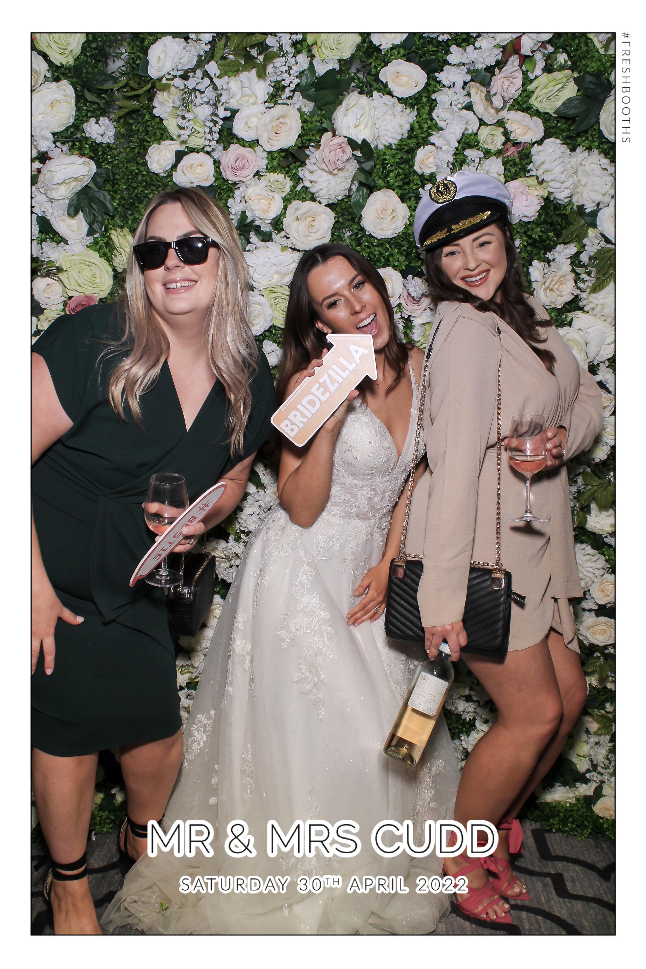 Mr & Mrs Cudd - Selfie Mirror | View more photos from the event at gallery.freshbooths.com/u/FreshBooths/Mr-Mrs-Cudd-Selfie-Mirror