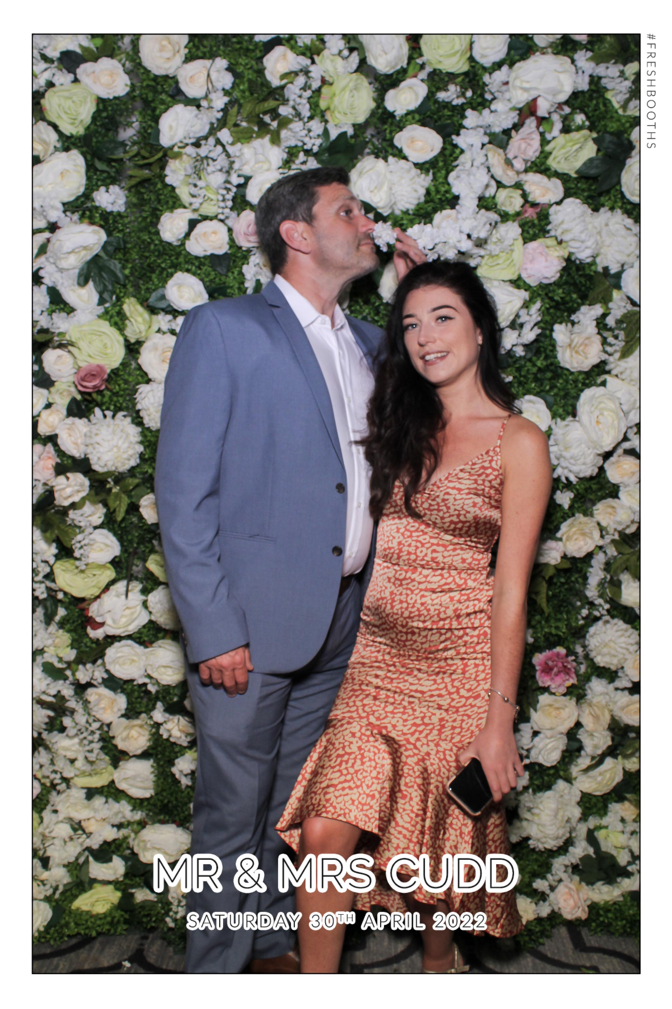 Mr & Mrs Cudd - Selfie Mirror | View more photos from the event at gallery.freshbooths.com/u/FreshBooths/Mr-Mrs-Cudd-Selfie-Mirror