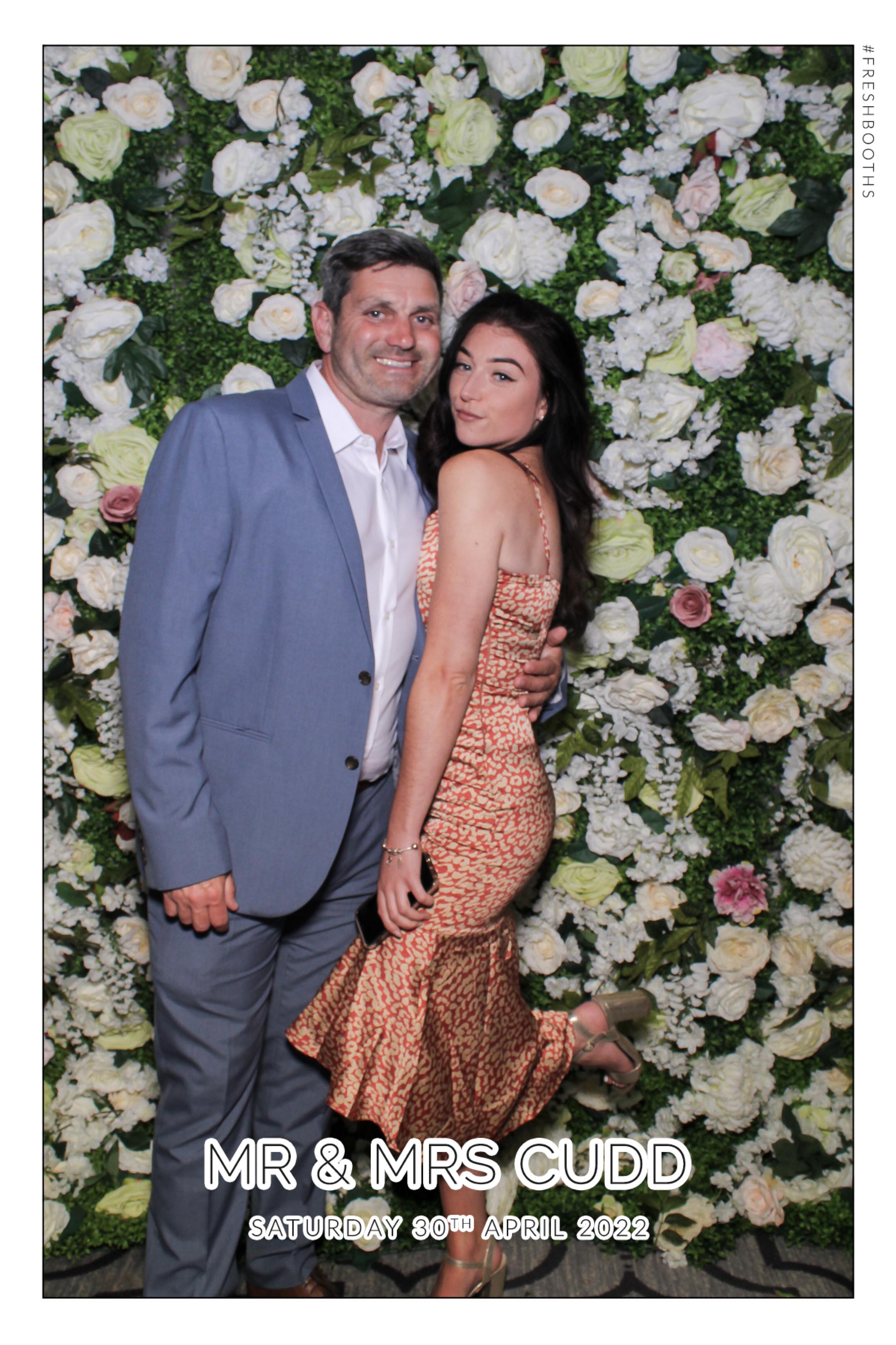 Mr & Mrs Cudd - Selfie Mirror | View more photos from the event at gallery.freshbooths.com/u/FreshBooths/Mr-Mrs-Cudd-Selfie-Mirror