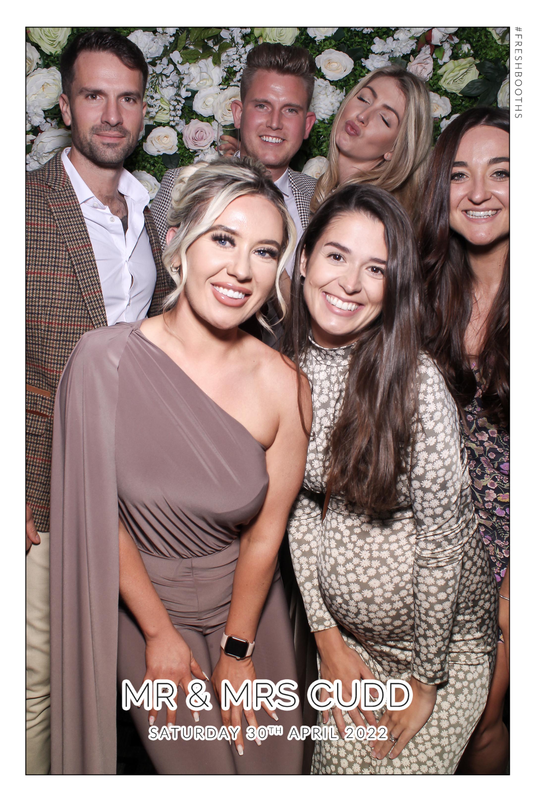 Mr & Mrs Cudd - Selfie Mirror | View more photos from the event at gallery.freshbooths.com/u/FreshBooths/Mr-Mrs-Cudd-Selfie-Mirror