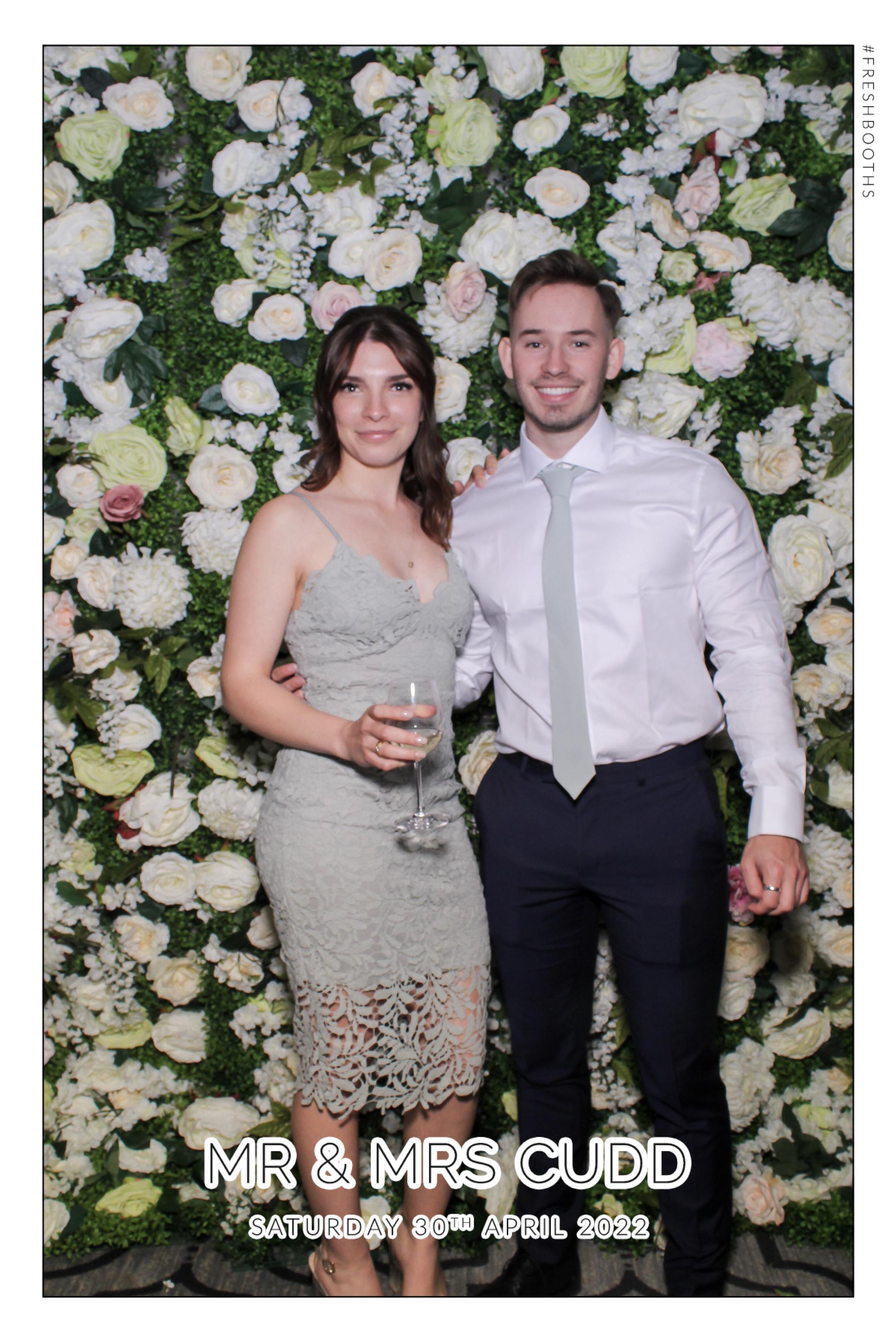 Mr & Mrs Cudd - Selfie Mirror | View more photos from the event at gallery.freshbooths.com/u/FreshBooths/Mr-Mrs-Cudd-Selfie-Mirror