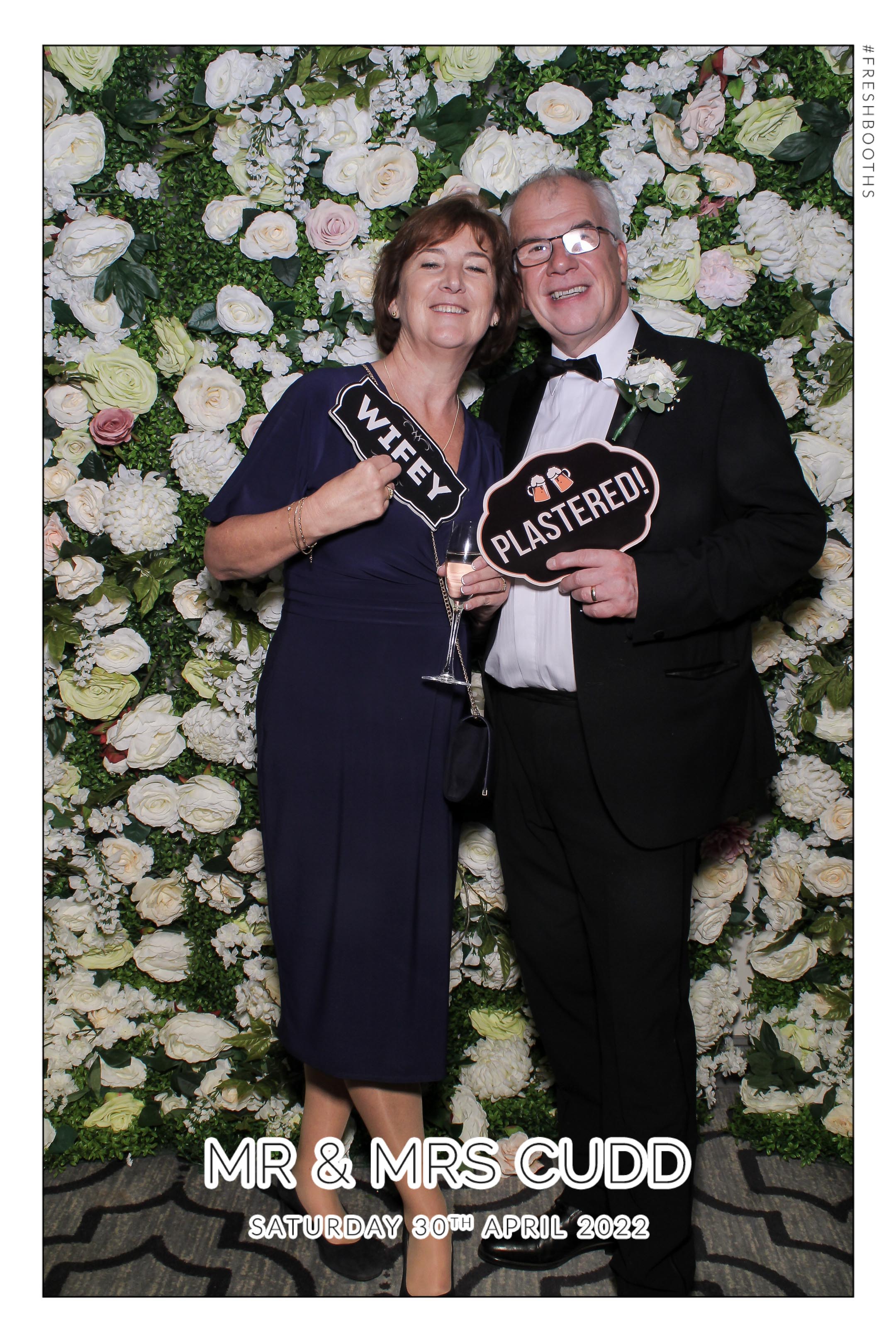 Mr & Mrs Cudd - Selfie Mirror | View more photos from the event at gallery.freshbooths.com/u/FreshBooths/Mr-Mrs-Cudd-Selfie-Mirror