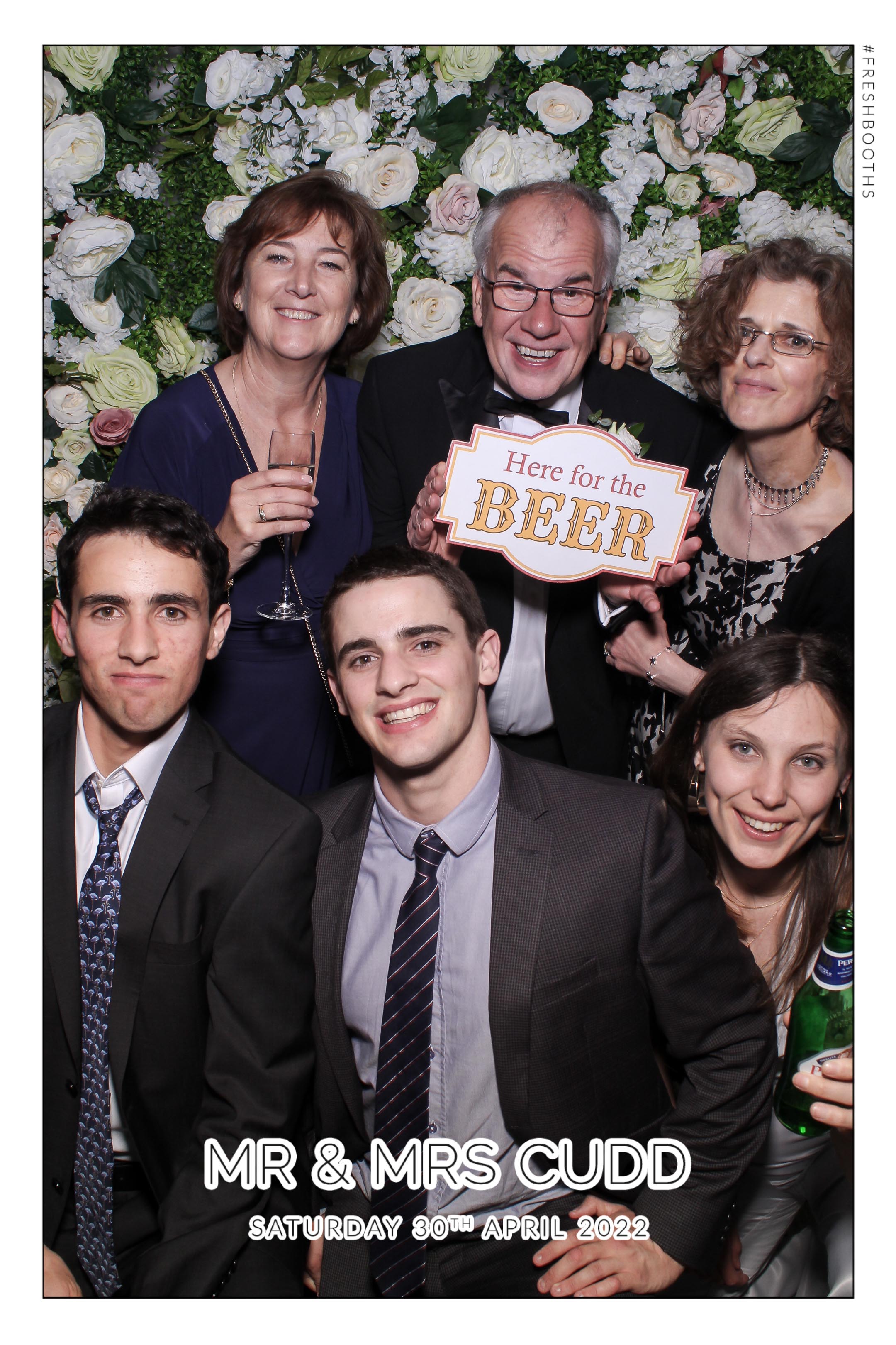 Mr & Mrs Cudd - Selfie Mirror | View more photos from the event at gallery.freshbooths.com/u/FreshBooths/Mr-Mrs-Cudd-Selfie-Mirror