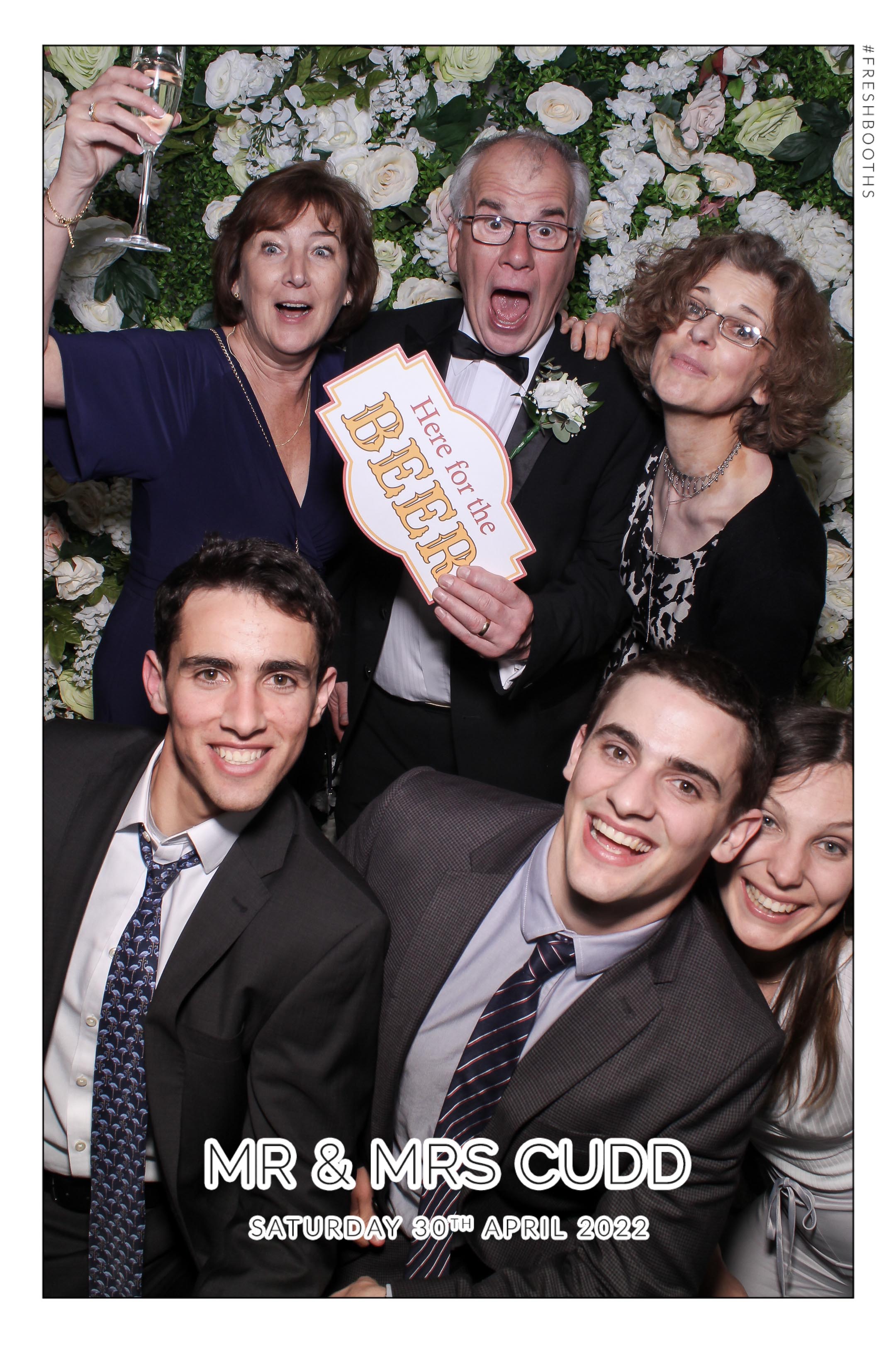 Mr & Mrs Cudd - Selfie Mirror | View more photos from the event at gallery.freshbooths.com/u/FreshBooths/Mr-Mrs-Cudd-Selfie-Mirror