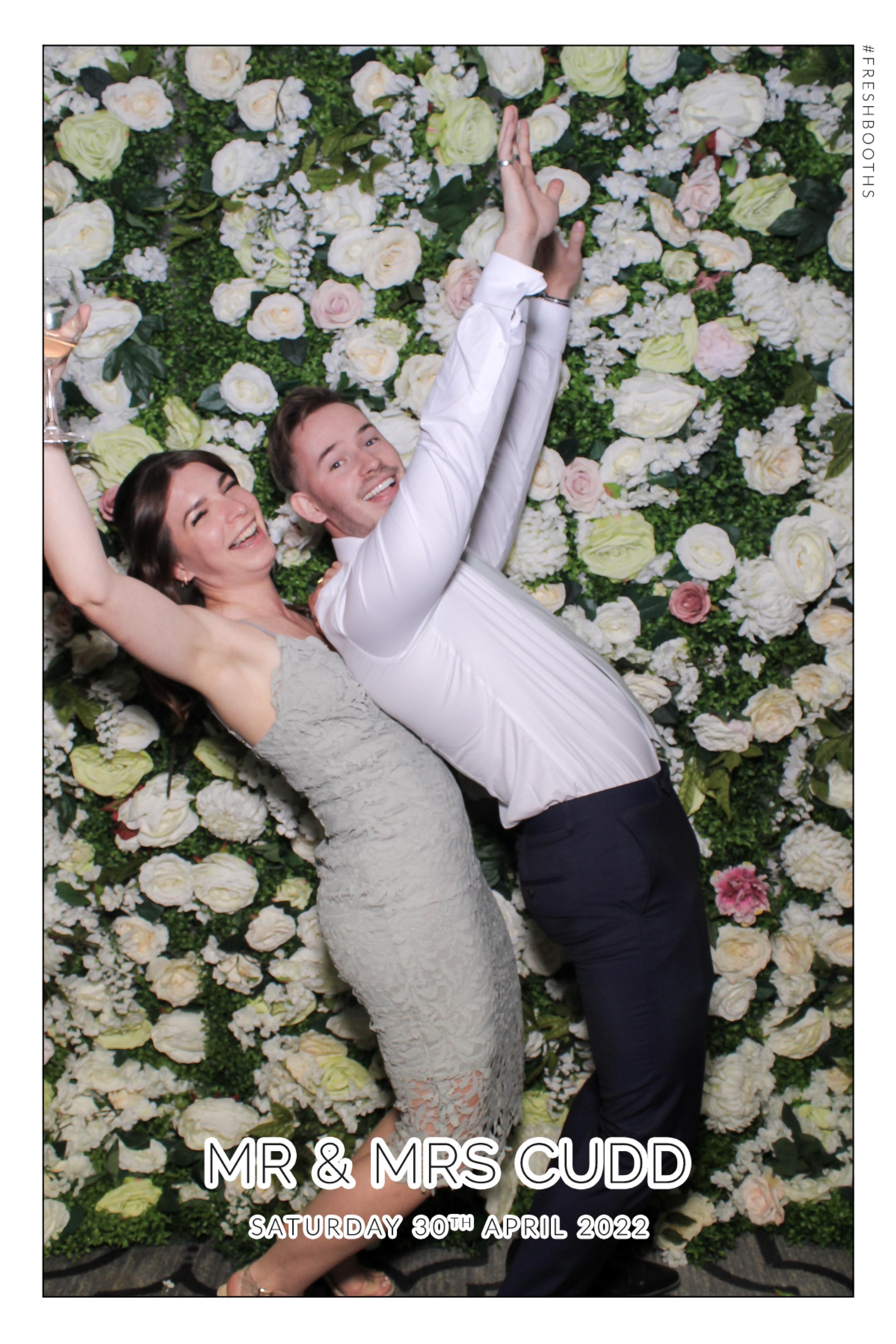 Mr & Mrs Cudd - Selfie Mirror | View more photos from the event at gallery.freshbooths.com/u/FreshBooths/Mr-Mrs-Cudd-Selfie-Mirror