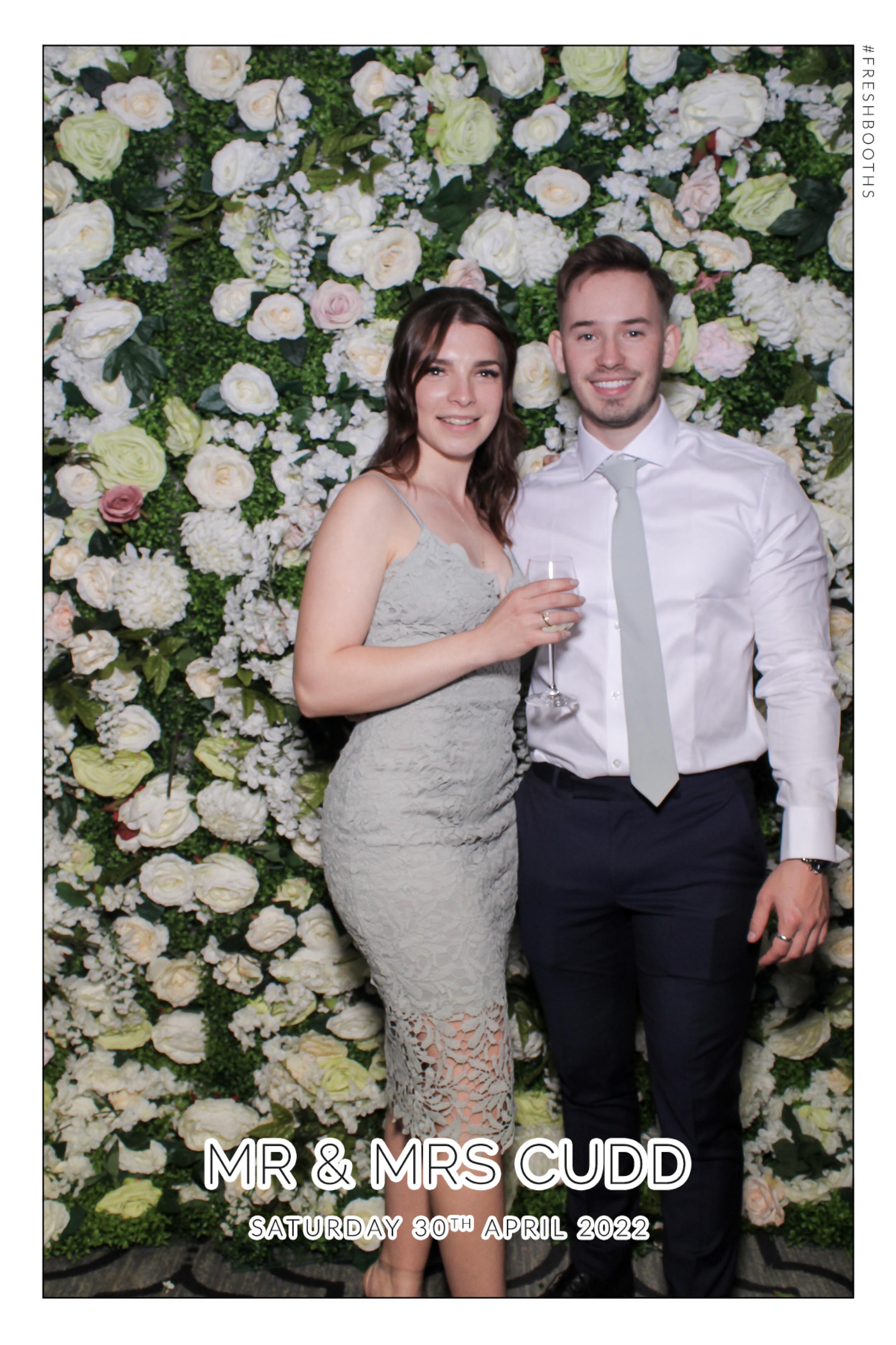 Mr & Mrs Cudd - Selfie Mirror | View more photos from the event at gallery.freshbooths.com/u/FreshBooths/Mr-Mrs-Cudd-Selfie-Mirror