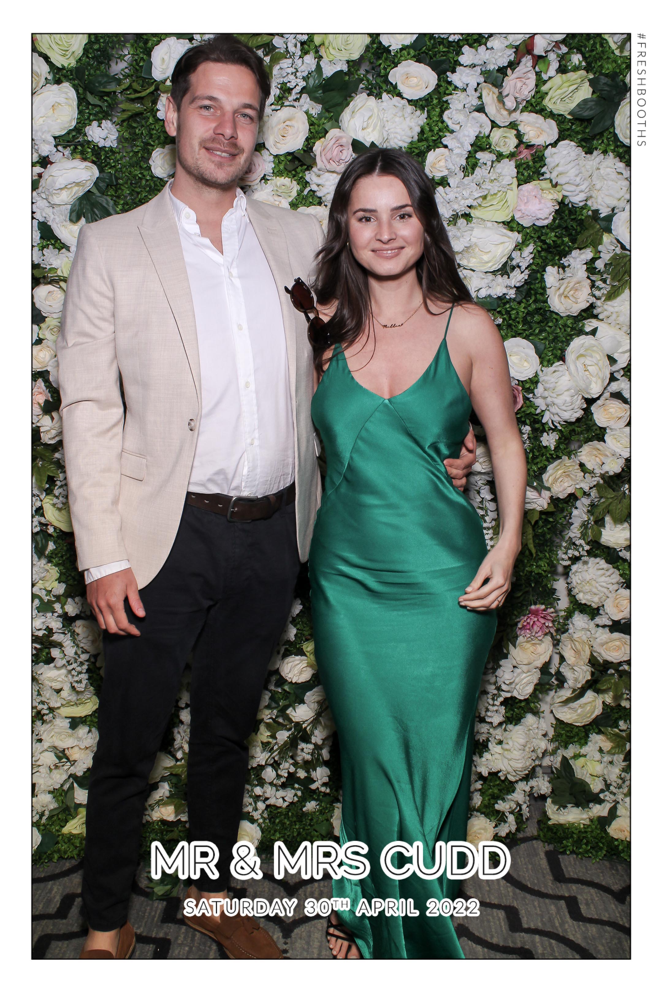 Mr & Mrs Cudd - Selfie Mirror | View more photos from the event at gallery.freshbooths.com/u/FreshBooths/Mr-Mrs-Cudd-Selfie-Mirror