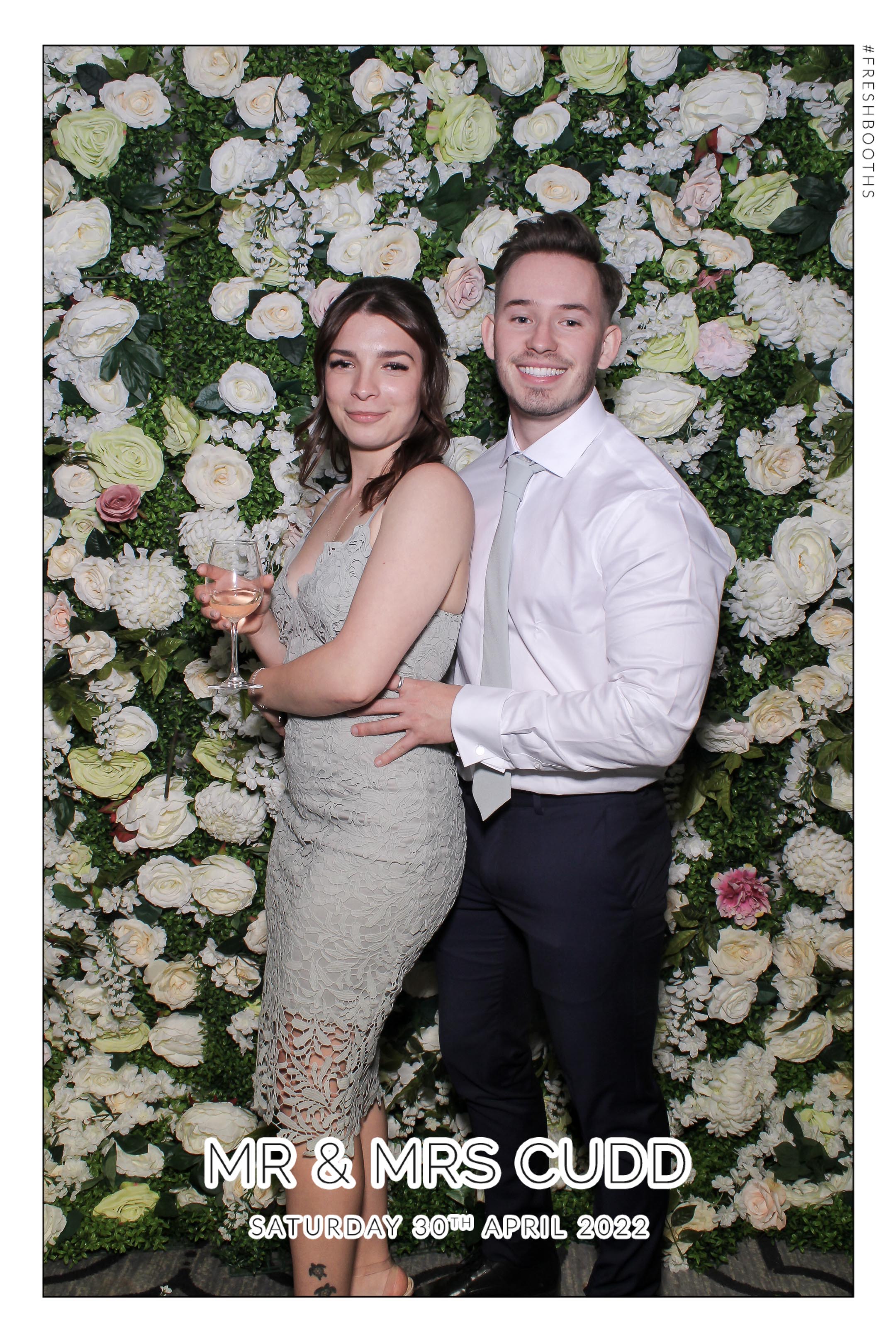 Mr & Mrs Cudd - Selfie Mirror | View more photos from the event at gallery.freshbooths.com/u/FreshBooths/Mr-Mrs-Cudd-Selfie-Mirror
