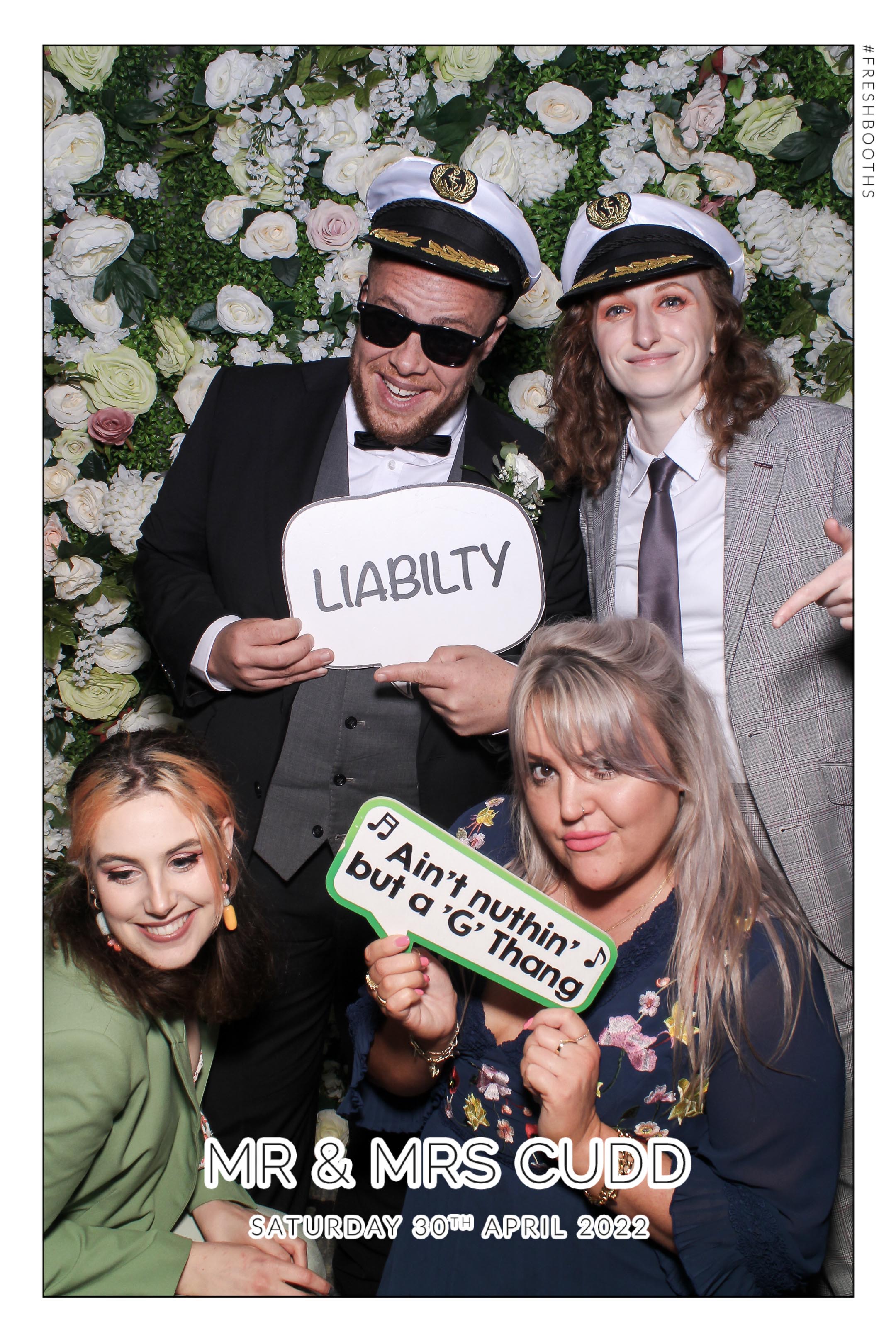 Mr & Mrs Cudd - Selfie Mirror | View more photos from the event at gallery.freshbooths.com/u/FreshBooths/Mr-Mrs-Cudd-Selfie-Mirror