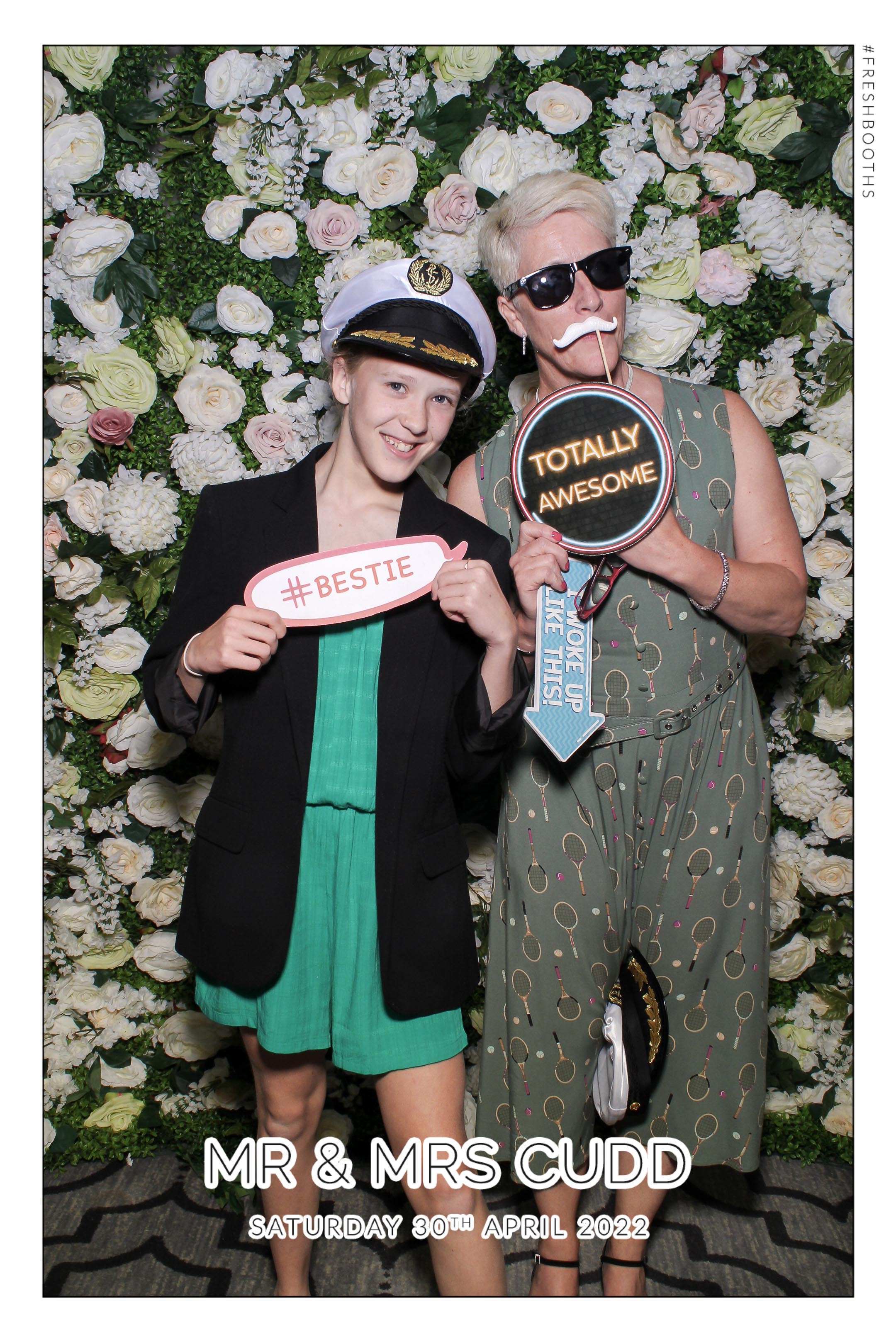Mr & Mrs Cudd - Selfie Mirror | View more photos from the event at gallery.freshbooths.com/u/FreshBooths/Mr-Mrs-Cudd-Selfie-Mirror