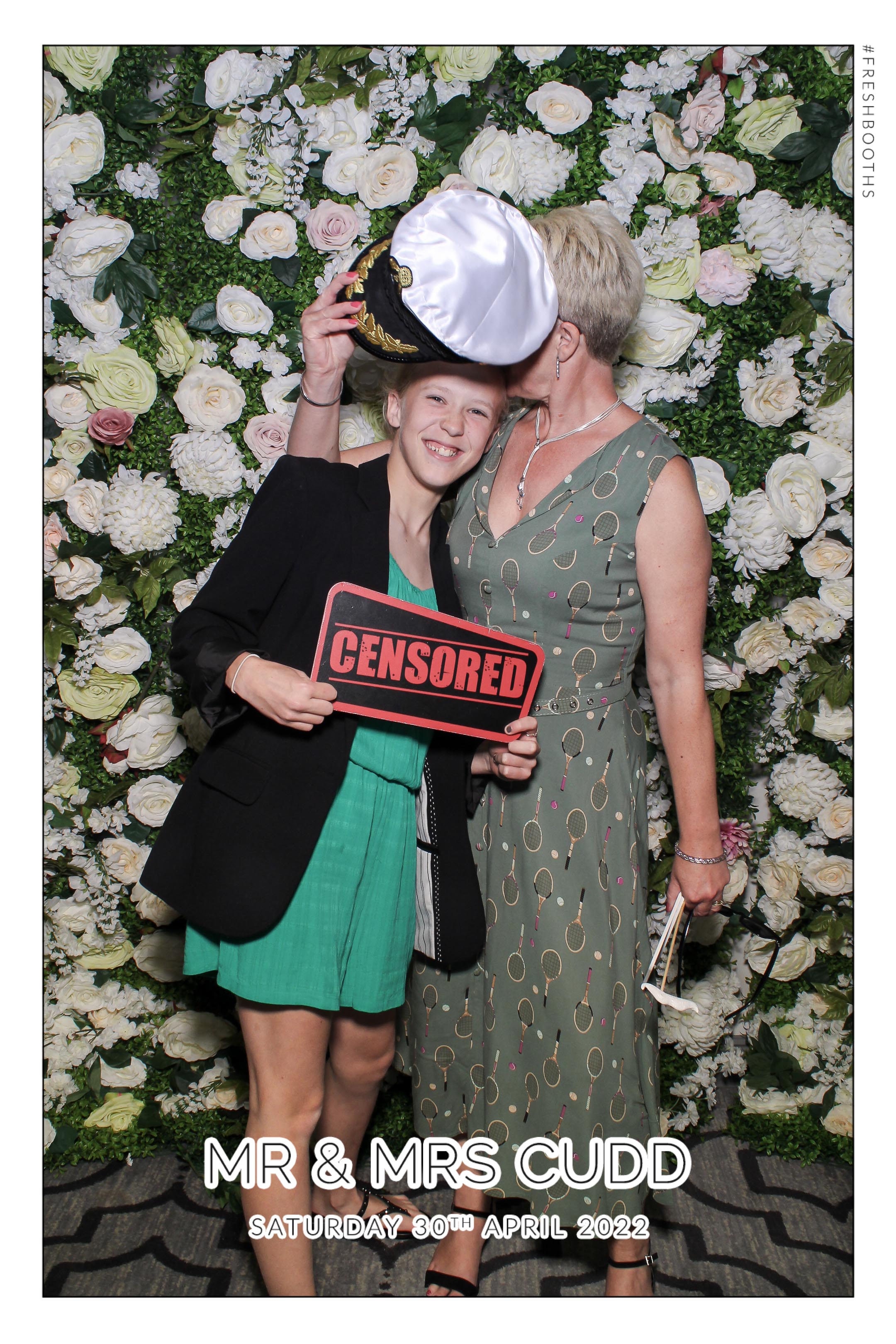 Mr & Mrs Cudd - Selfie Mirror | View more photos from the event at gallery.freshbooths.com/u/FreshBooths/Mr-Mrs-Cudd-Selfie-Mirror