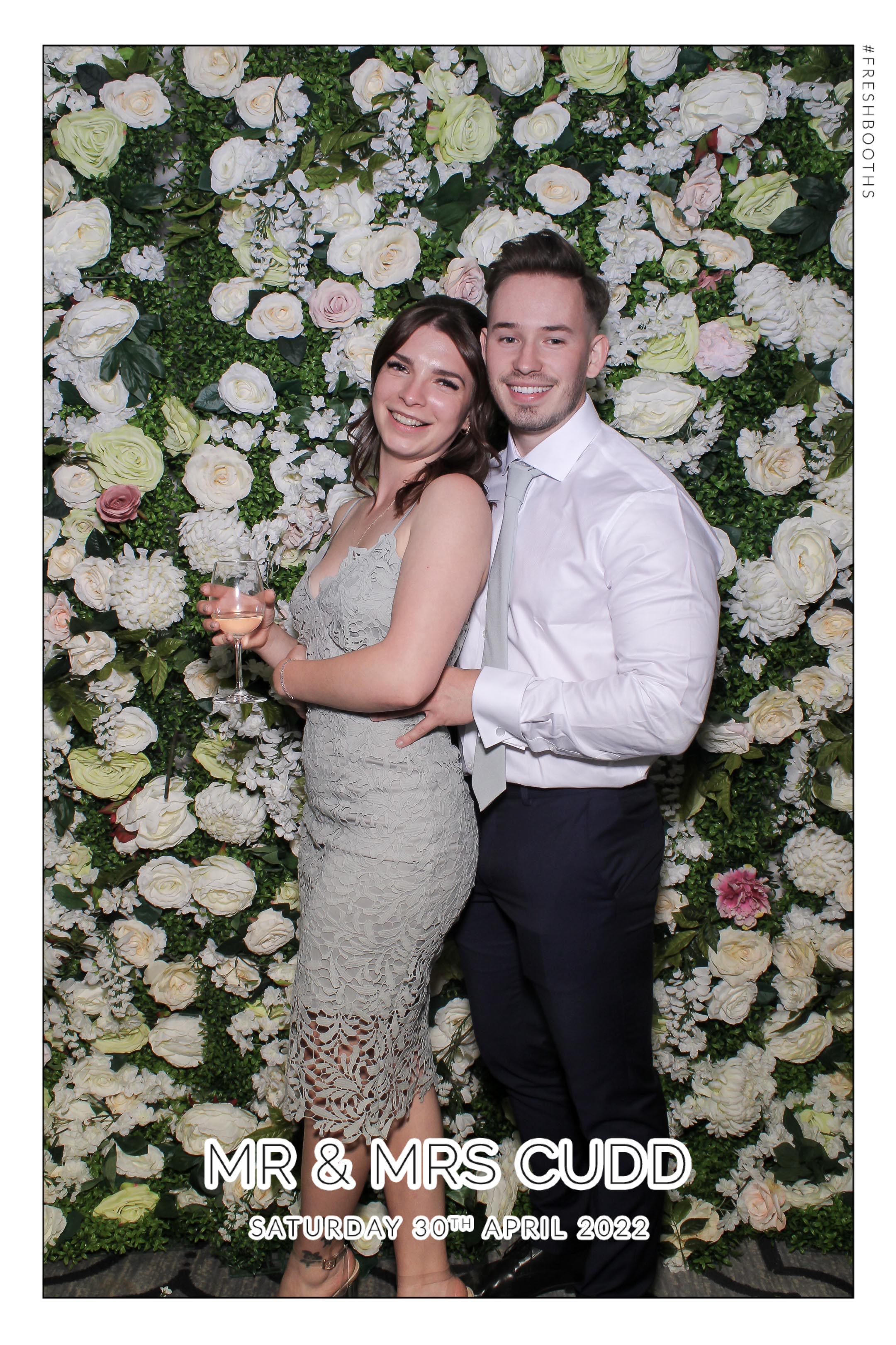 Mr & Mrs Cudd - Selfie Mirror | View more photos from the event at gallery.freshbooths.com/u/FreshBooths/Mr-Mrs-Cudd-Selfie-Mirror
