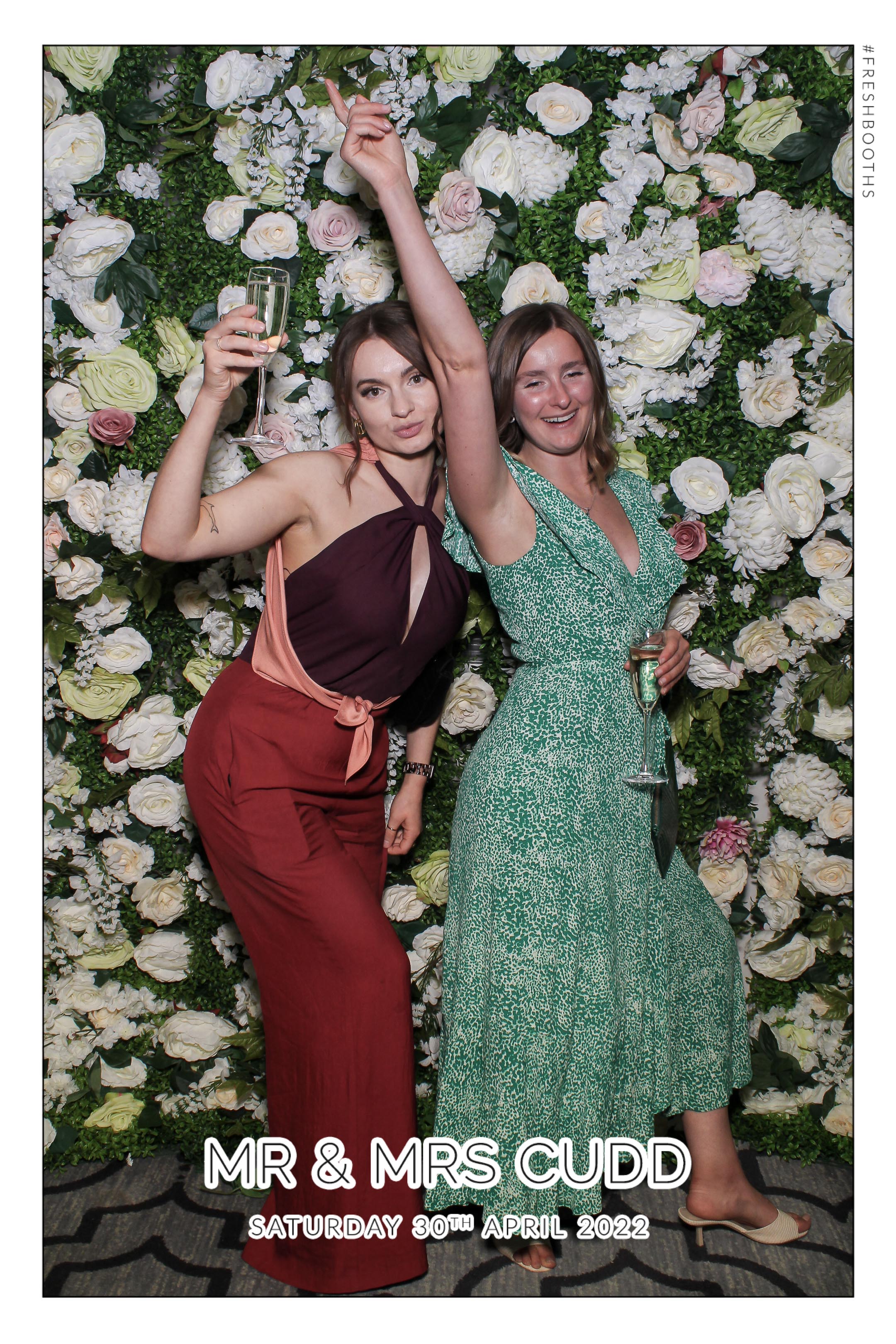 Mr & Mrs Cudd - Selfie Mirror | View more photos from the event at gallery.freshbooths.com/u/FreshBooths/Mr-Mrs-Cudd-Selfie-Mirror