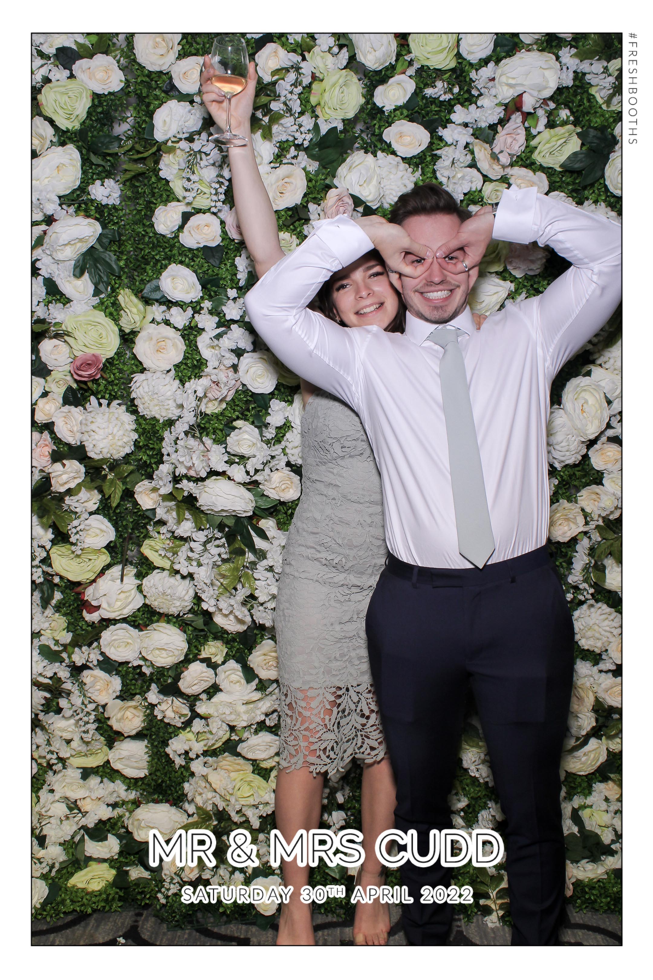 Mr & Mrs Cudd - Selfie Mirror | View more photos from the event at gallery.freshbooths.com/u/FreshBooths/Mr-Mrs-Cudd-Selfie-Mirror