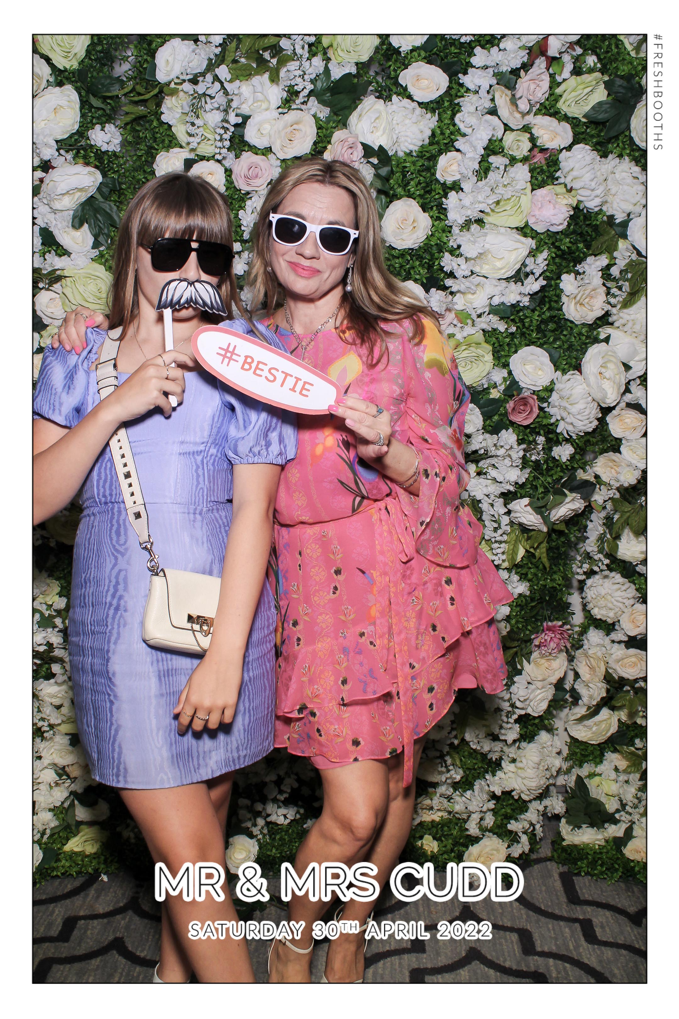 Mr & Mrs Cudd - Selfie Mirror | View more photos from the event at gallery.freshbooths.com/u/FreshBooths/Mr-Mrs-Cudd-Selfie-Mirror