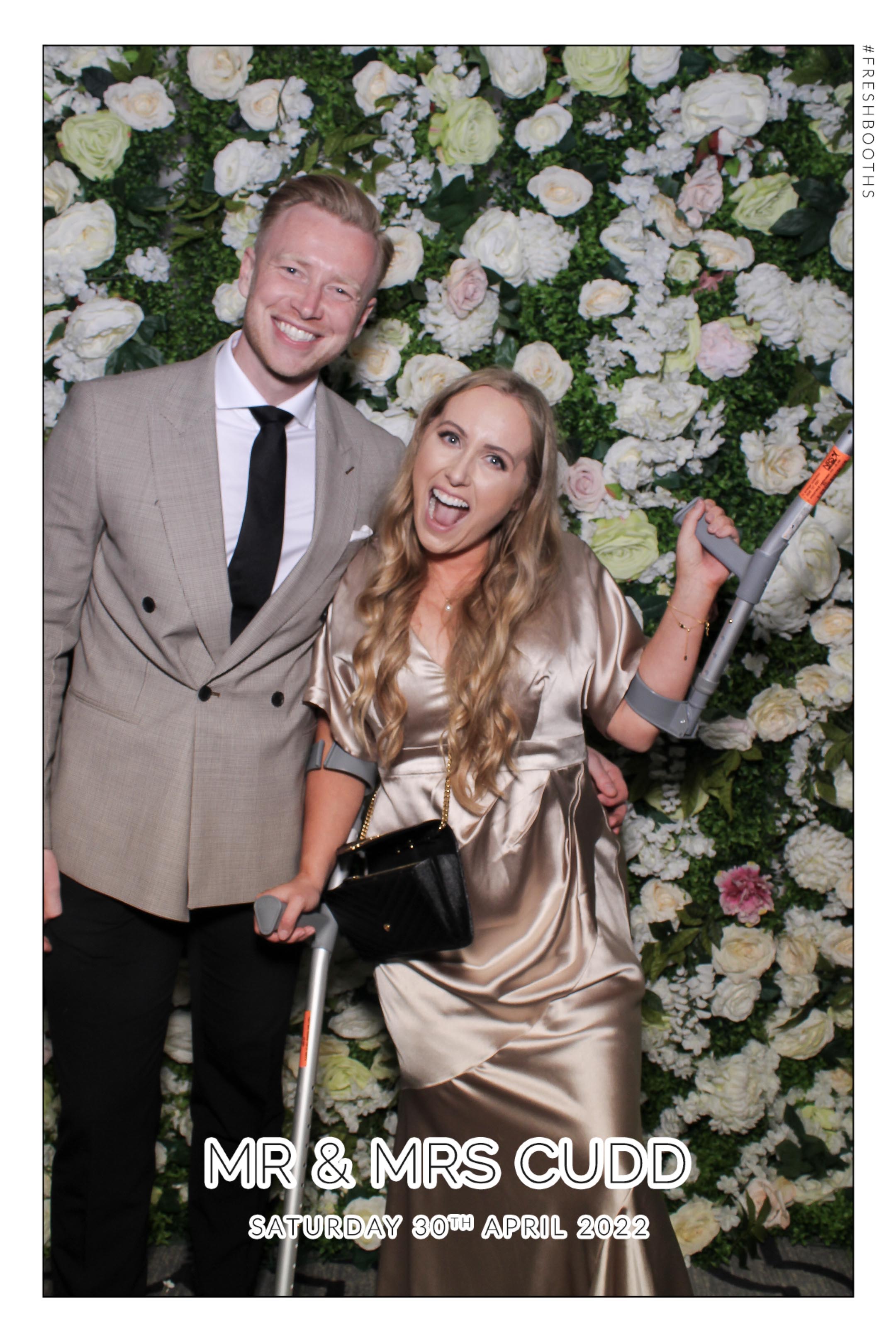 Mr & Mrs Cudd - Selfie Mirror | View more photos from the event at gallery.freshbooths.com/u/FreshBooths/Mr-Mrs-Cudd-Selfie-Mirror