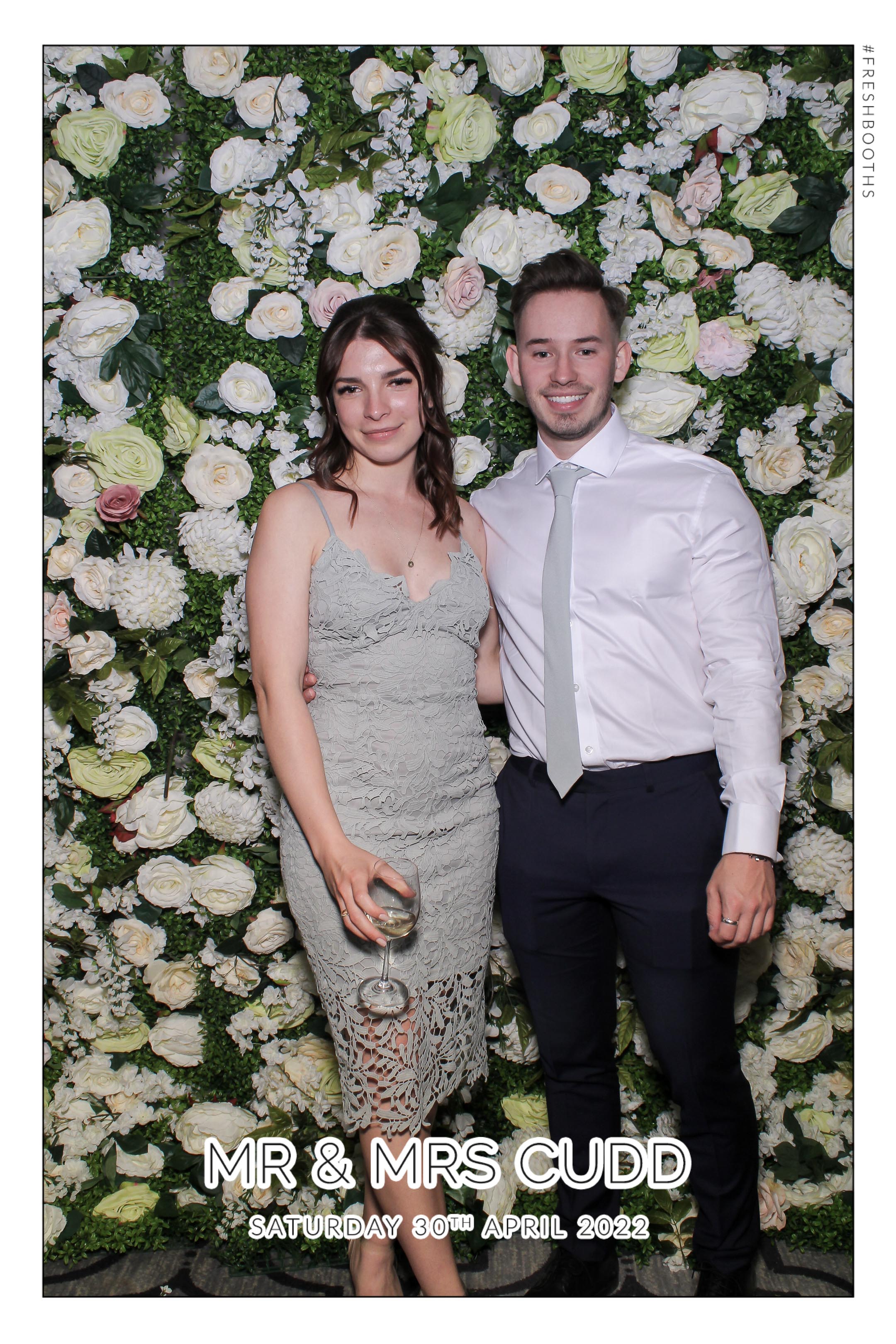 Mr & Mrs Cudd - Selfie Mirror | View more photos from the event at gallery.freshbooths.com/u/FreshBooths/Mr-Mrs-Cudd-Selfie-Mirror