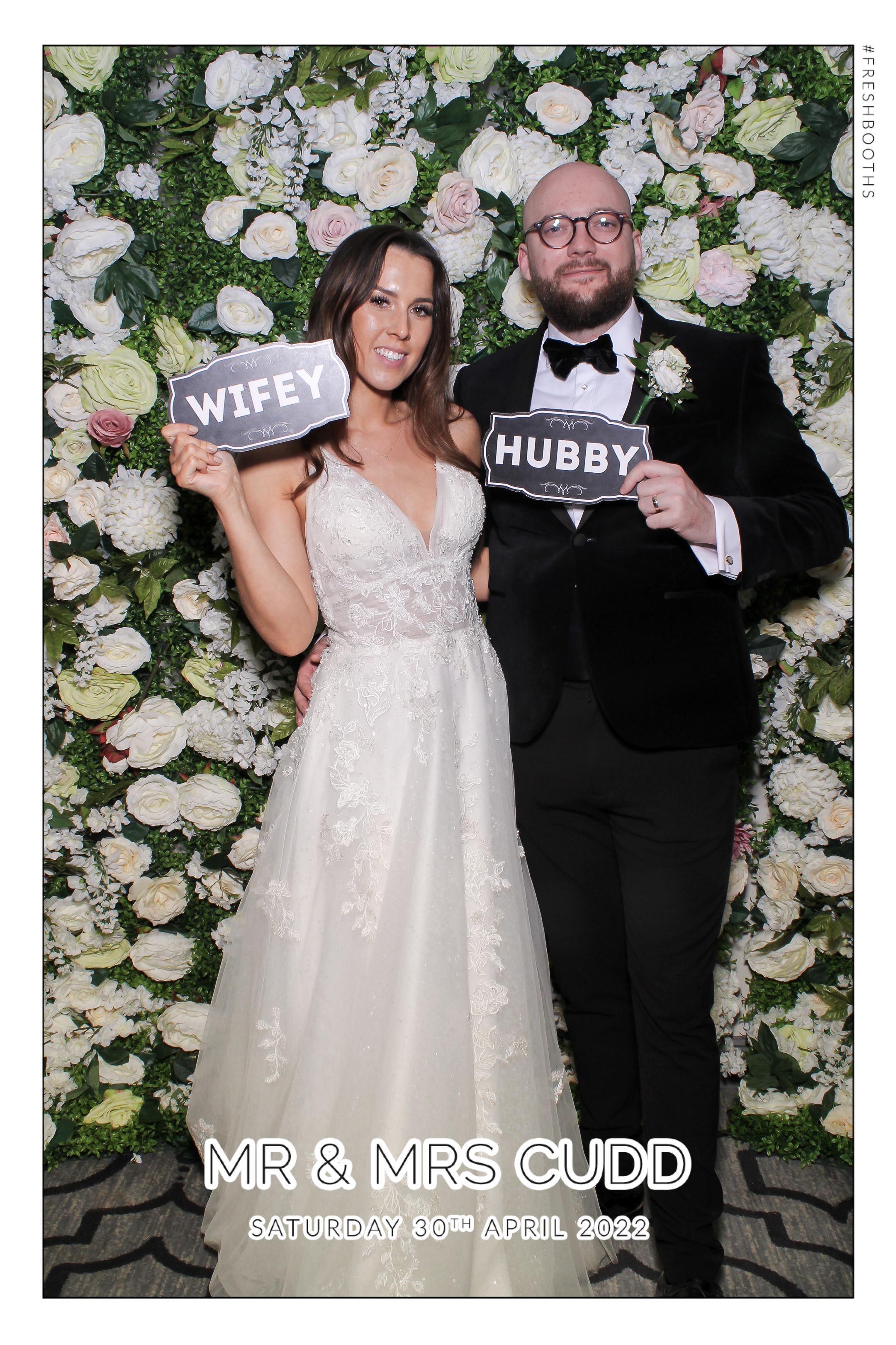Mr & Mrs Cudd - Selfie Mirror | View more photos from the event at gallery.freshbooths.com/u/FreshBooths/Mr-Mrs-Cudd-Selfie-Mirror