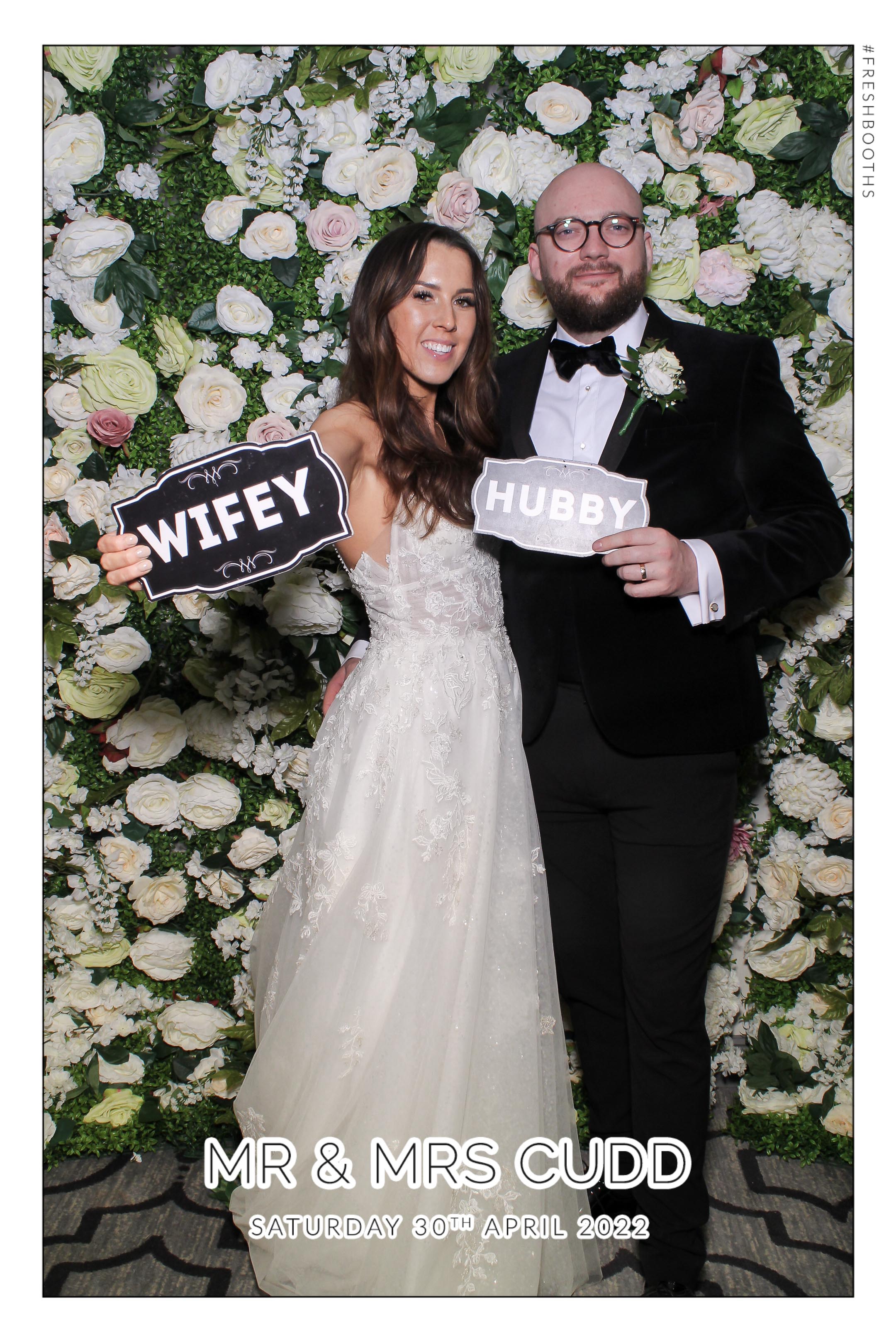 Mr & Mrs Cudd - Selfie Mirror | View more photos from the event at gallery.freshbooths.com/u/FreshBooths/Mr-Mrs-Cudd-Selfie-Mirror