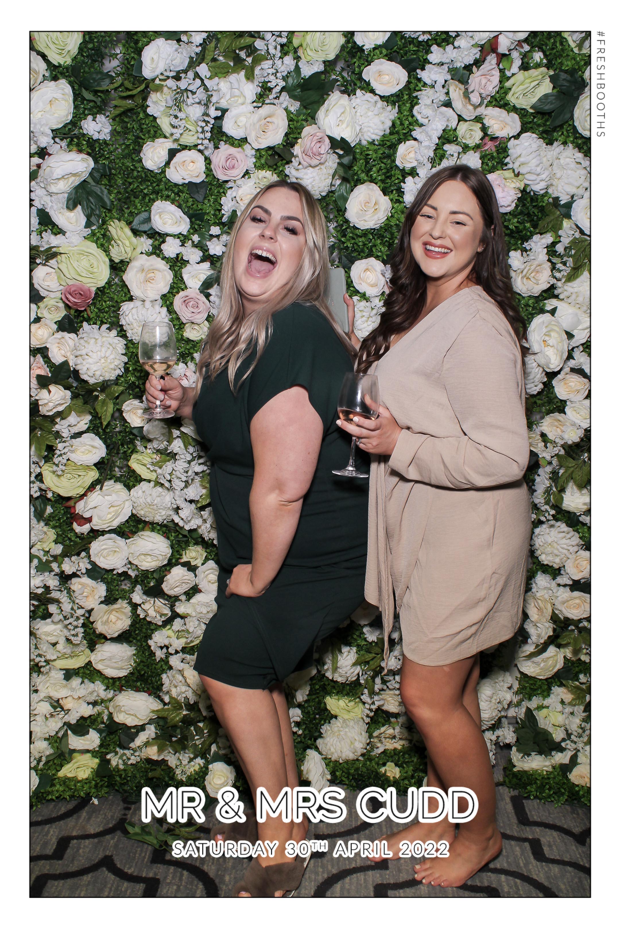 Mr & Mrs Cudd - Selfie Mirror | View more photos from the event at gallery.freshbooths.com/u/FreshBooths/Mr-Mrs-Cudd-Selfie-Mirror