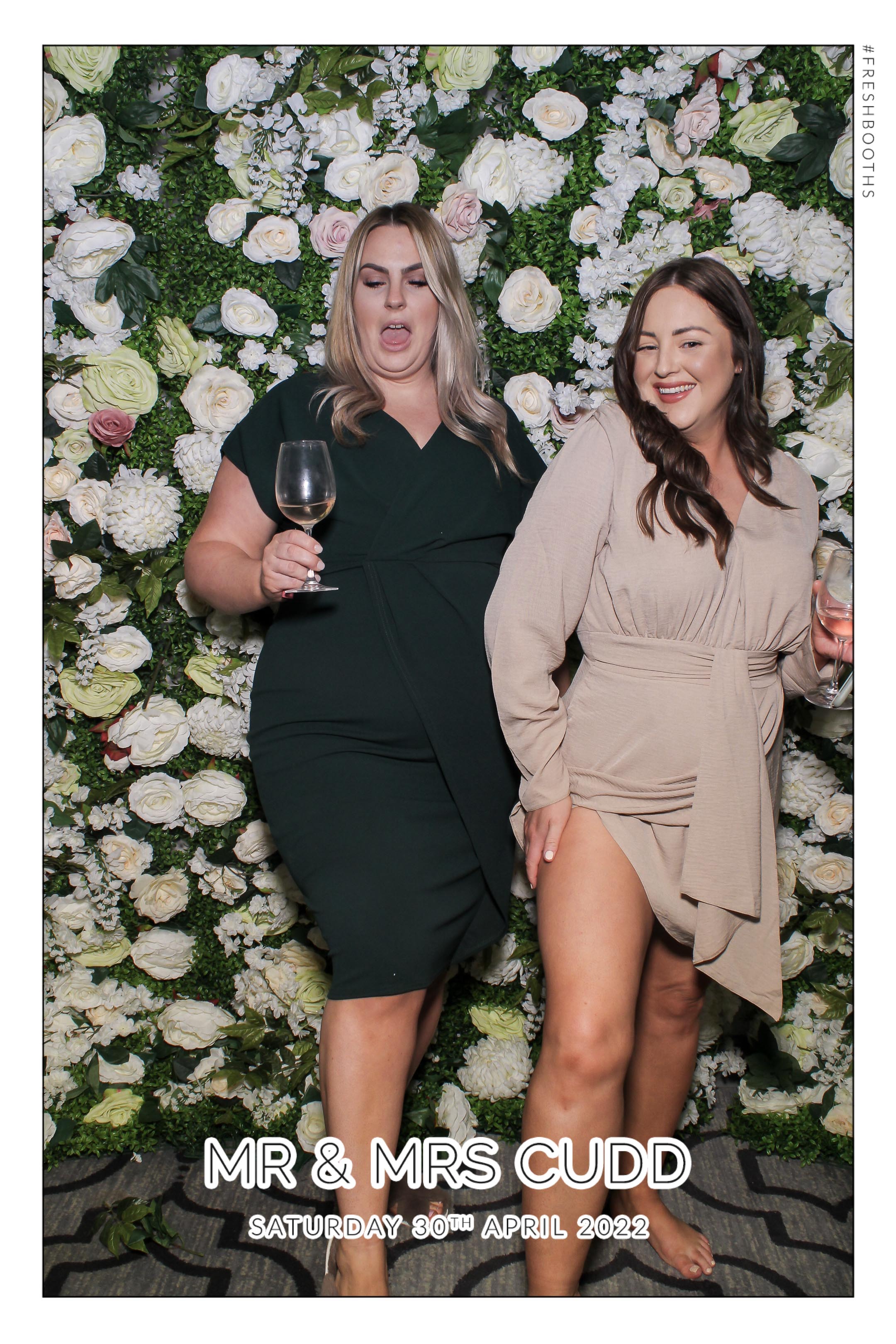 Mr & Mrs Cudd - Selfie Mirror | View more photos from the event at gallery.freshbooths.com/u/FreshBooths/Mr-Mrs-Cudd-Selfie-Mirror