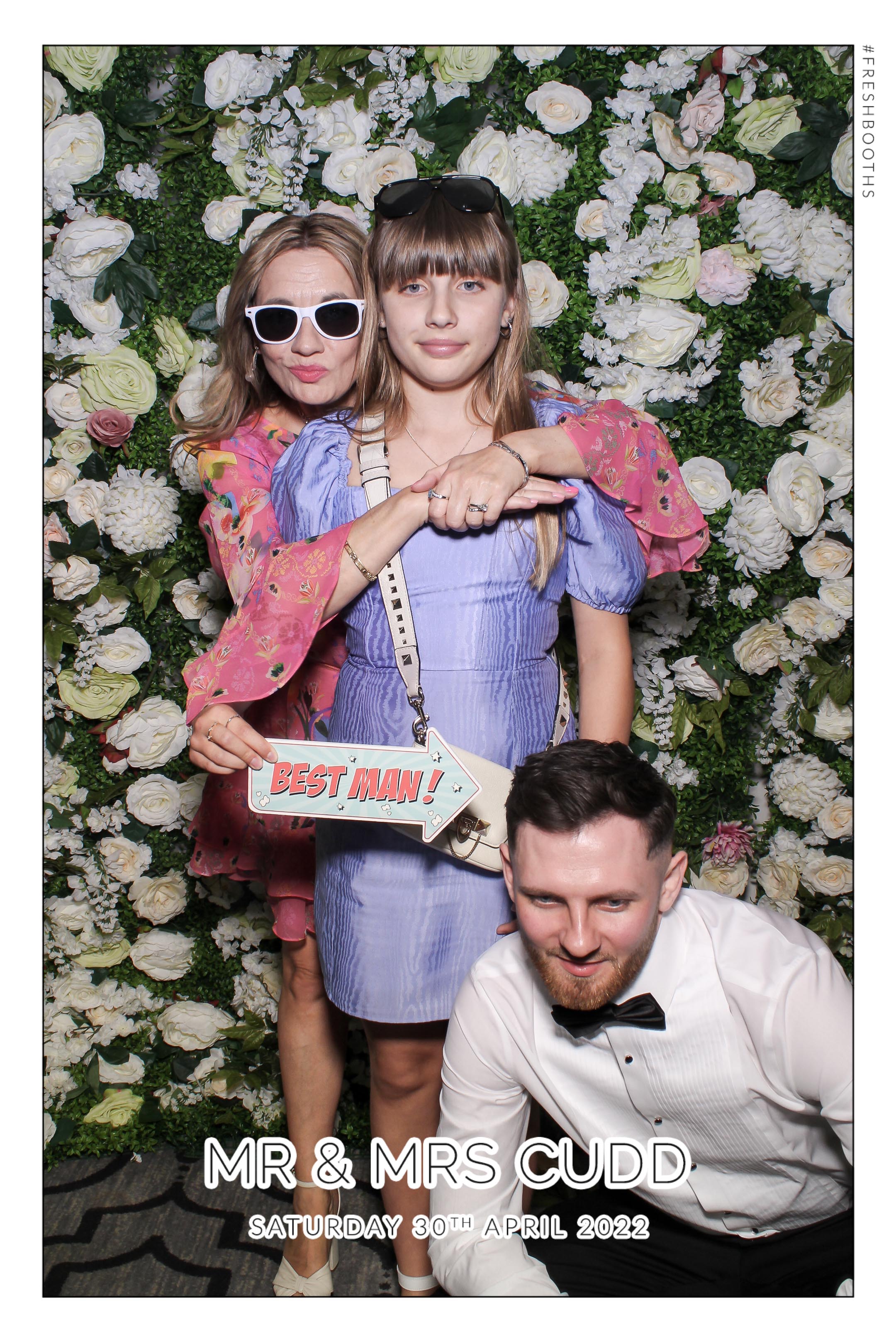 Mr & Mrs Cudd - Selfie Mirror | View more photos from the event at gallery.freshbooths.com/u/FreshBooths/Mr-Mrs-Cudd-Selfie-Mirror