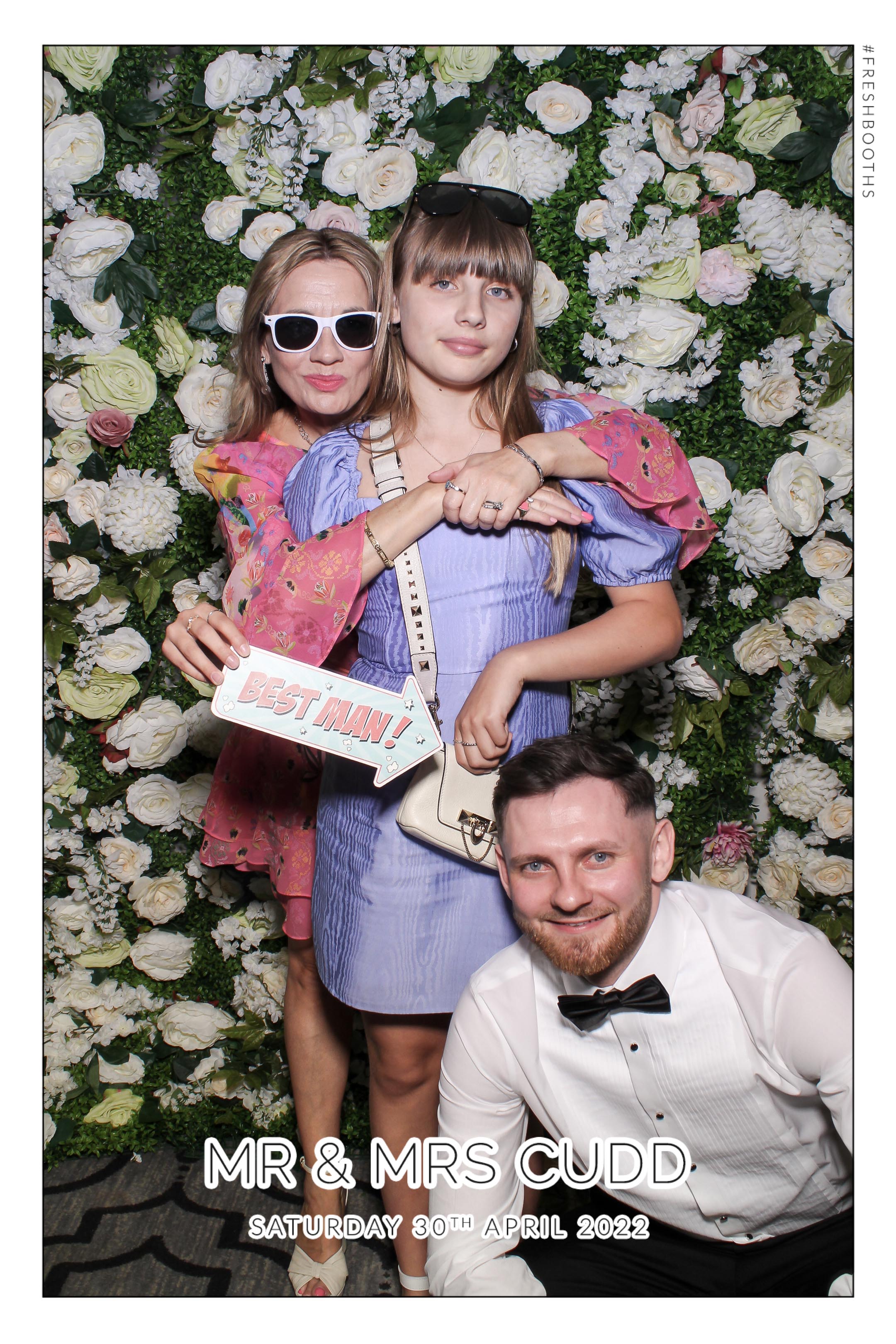 Mr & Mrs Cudd - Selfie Mirror | View more photos from the event at gallery.freshbooths.com/u/FreshBooths/Mr-Mrs-Cudd-Selfie-Mirror