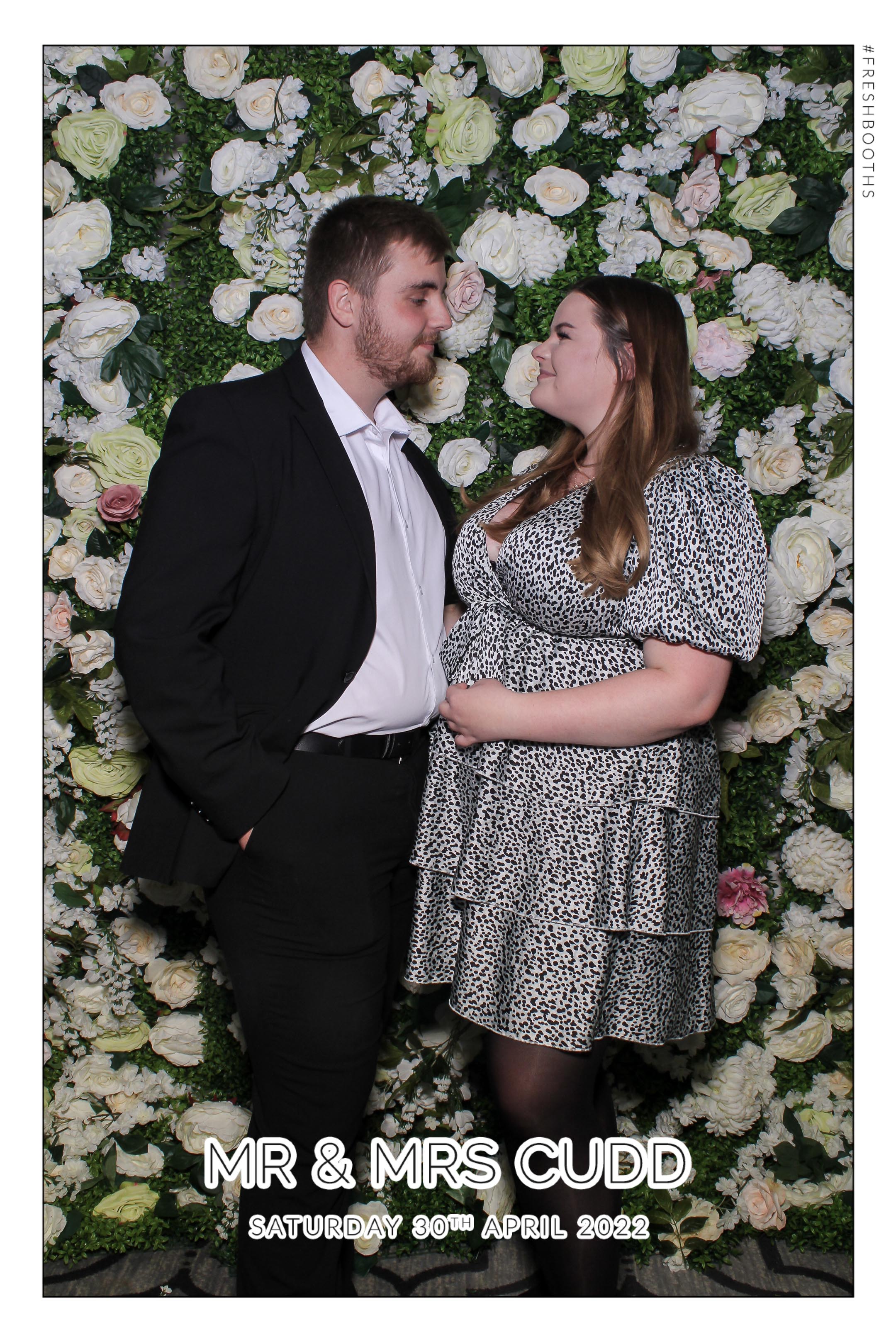 Mr & Mrs Cudd - Selfie Mirror | View more photos from the event at gallery.freshbooths.com/u/FreshBooths/Mr-Mrs-Cudd-Selfie-Mirror