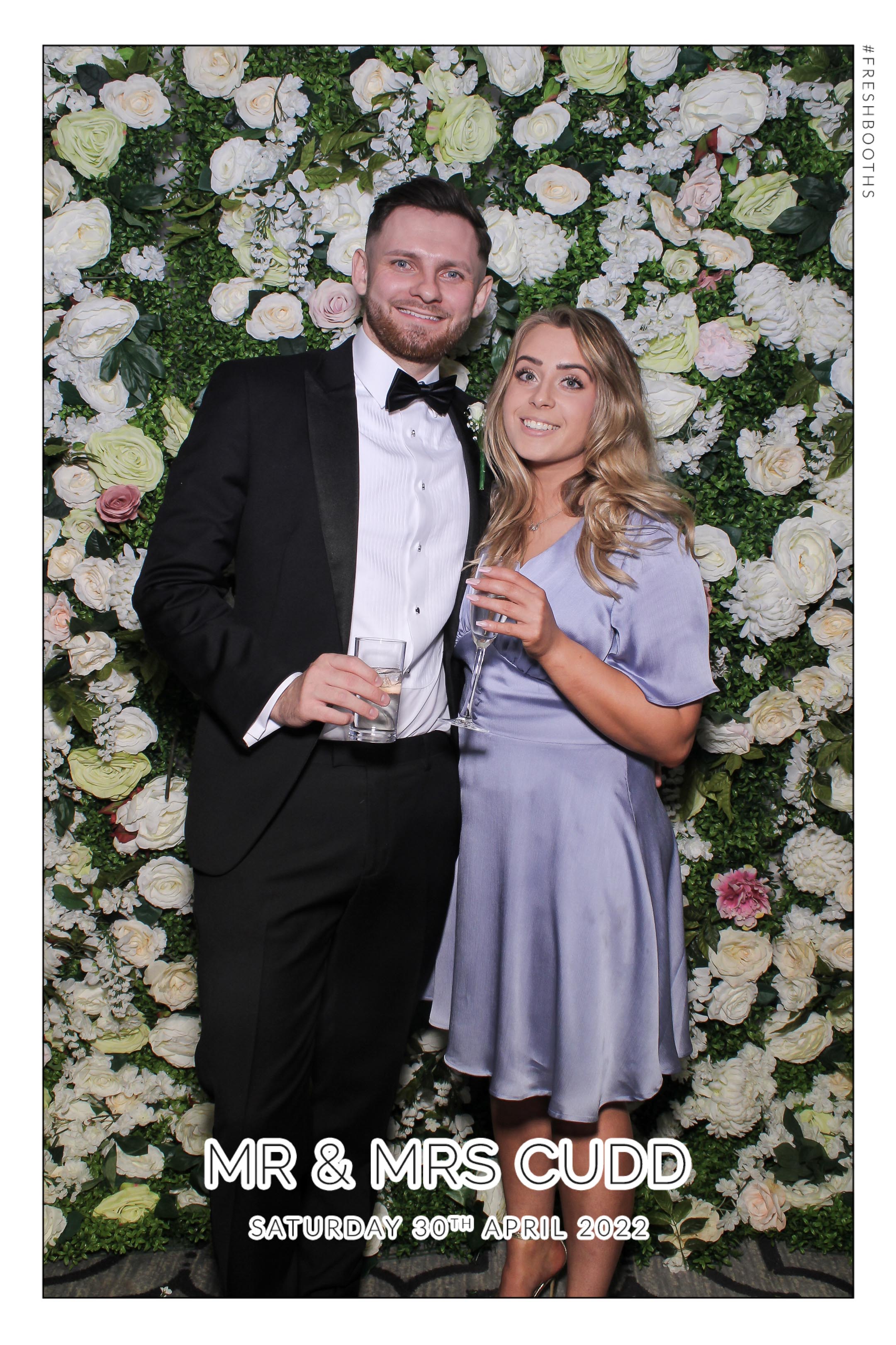 Mr & Mrs Cudd - Selfie Mirror | View more photos from the event at gallery.freshbooths.com/u/FreshBooths/Mr-Mrs-Cudd-Selfie-Mirror