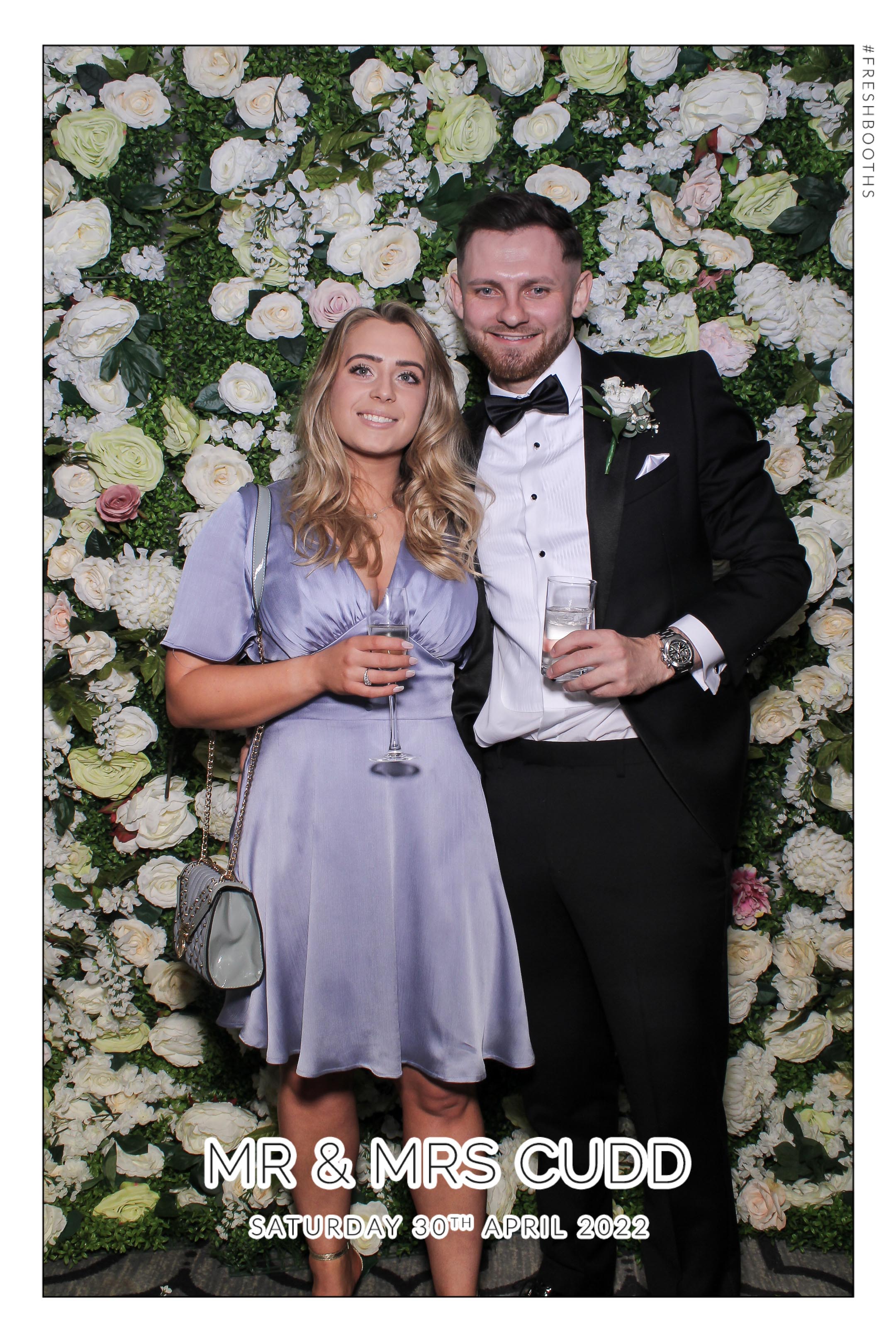 Mr & Mrs Cudd - Selfie Mirror | View more photos from the event at gallery.freshbooths.com/u/FreshBooths/Mr-Mrs-Cudd-Selfie-Mirror