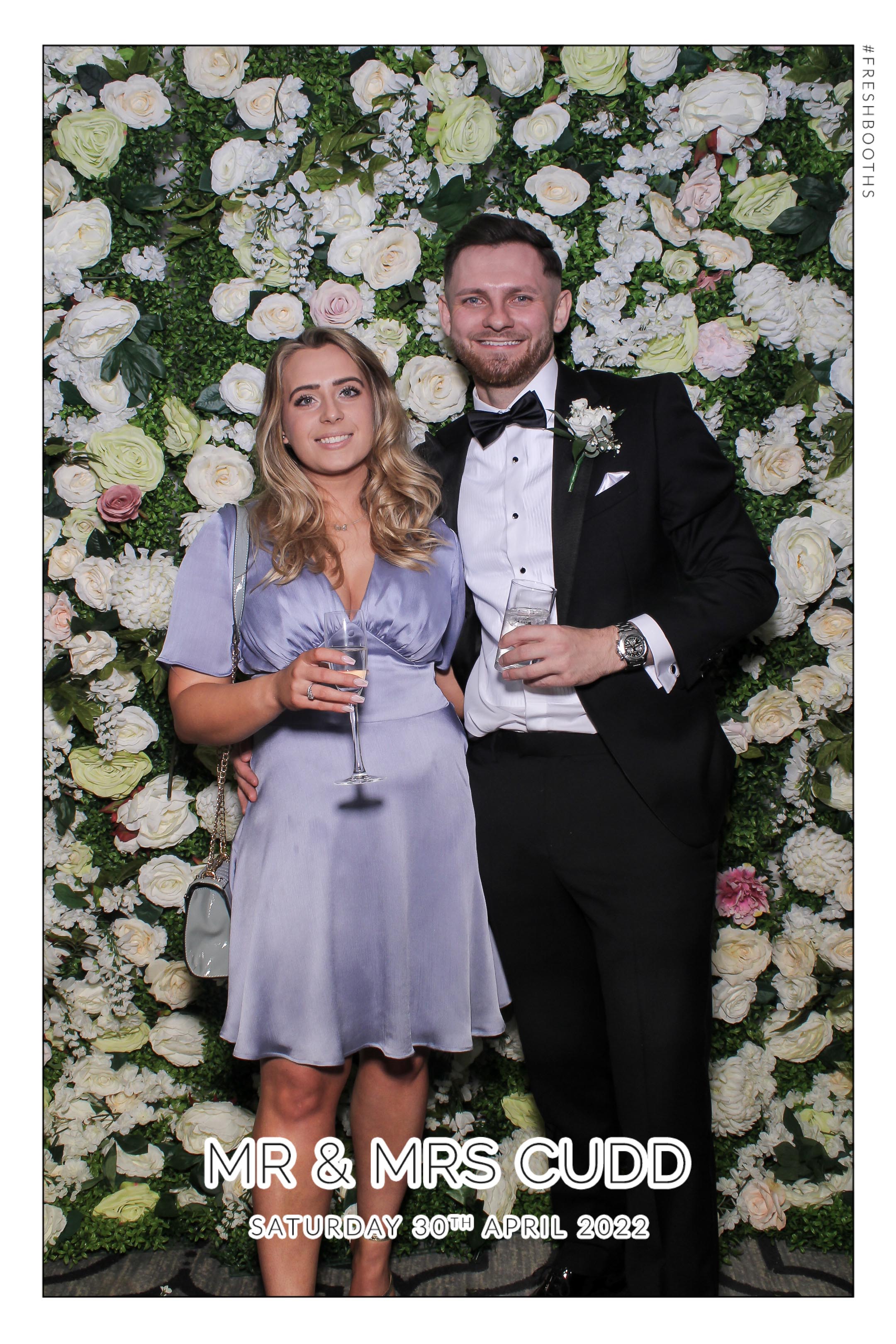 Mr & Mrs Cudd - Selfie Mirror | View more photos from the event at gallery.freshbooths.com/u/FreshBooths/Mr-Mrs-Cudd-Selfie-Mirror