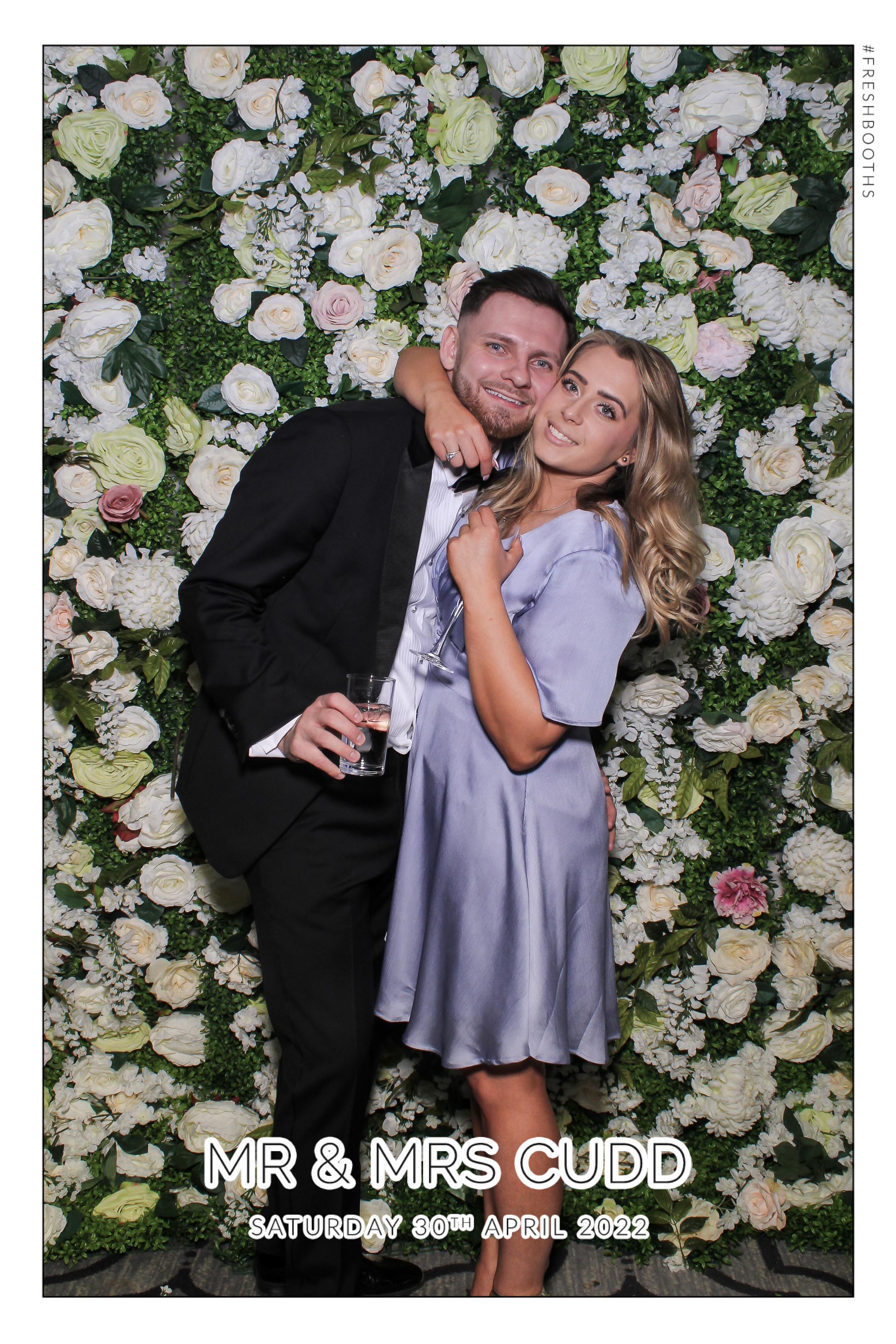 Mr & Mrs Cudd - Selfie Mirror | View more photos from the event at gallery.freshbooths.com/u/FreshBooths/Mr-Mrs-Cudd-Selfie-Mirror