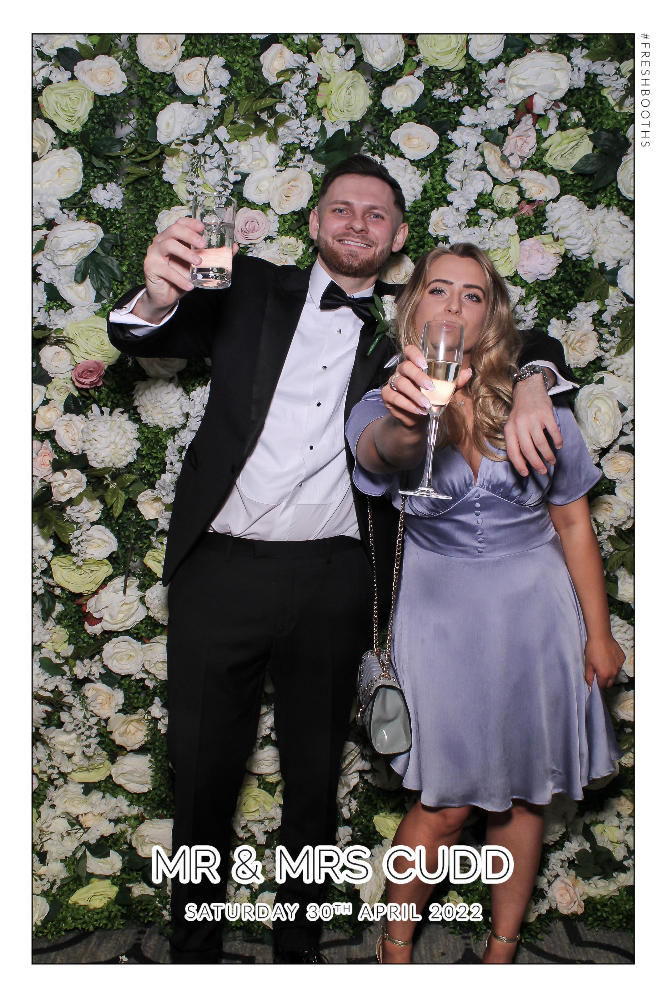 Mr & Mrs Cudd - Selfie Mirror | View more photos from the event at gallery.freshbooths.com/u/FreshBooths/Mr-Mrs-Cudd-Selfie-Mirror