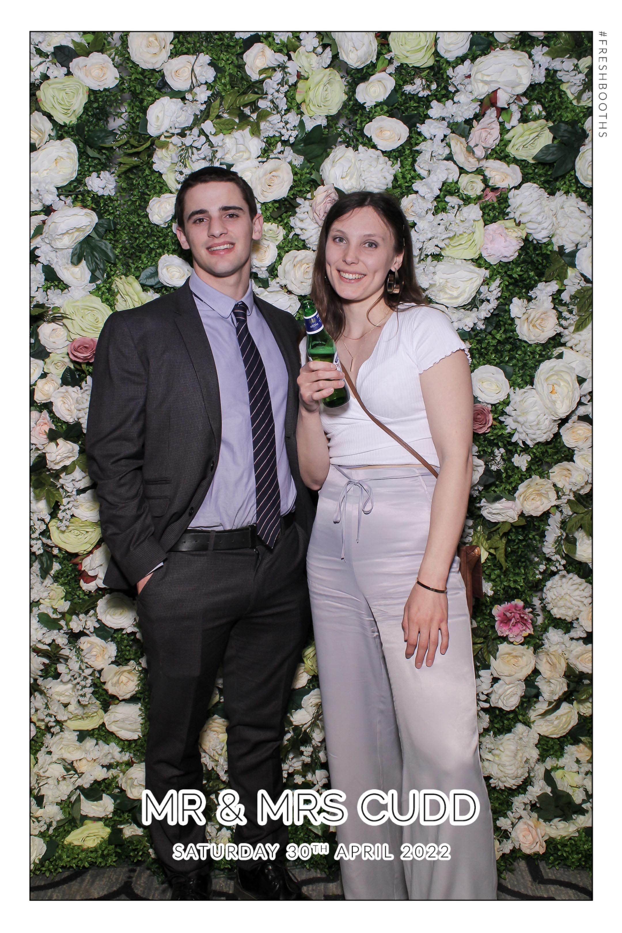 Mr & Mrs Cudd - Selfie Mirror | View more photos from the event at gallery.freshbooths.com/u/FreshBooths/Mr-Mrs-Cudd-Selfie-Mirror