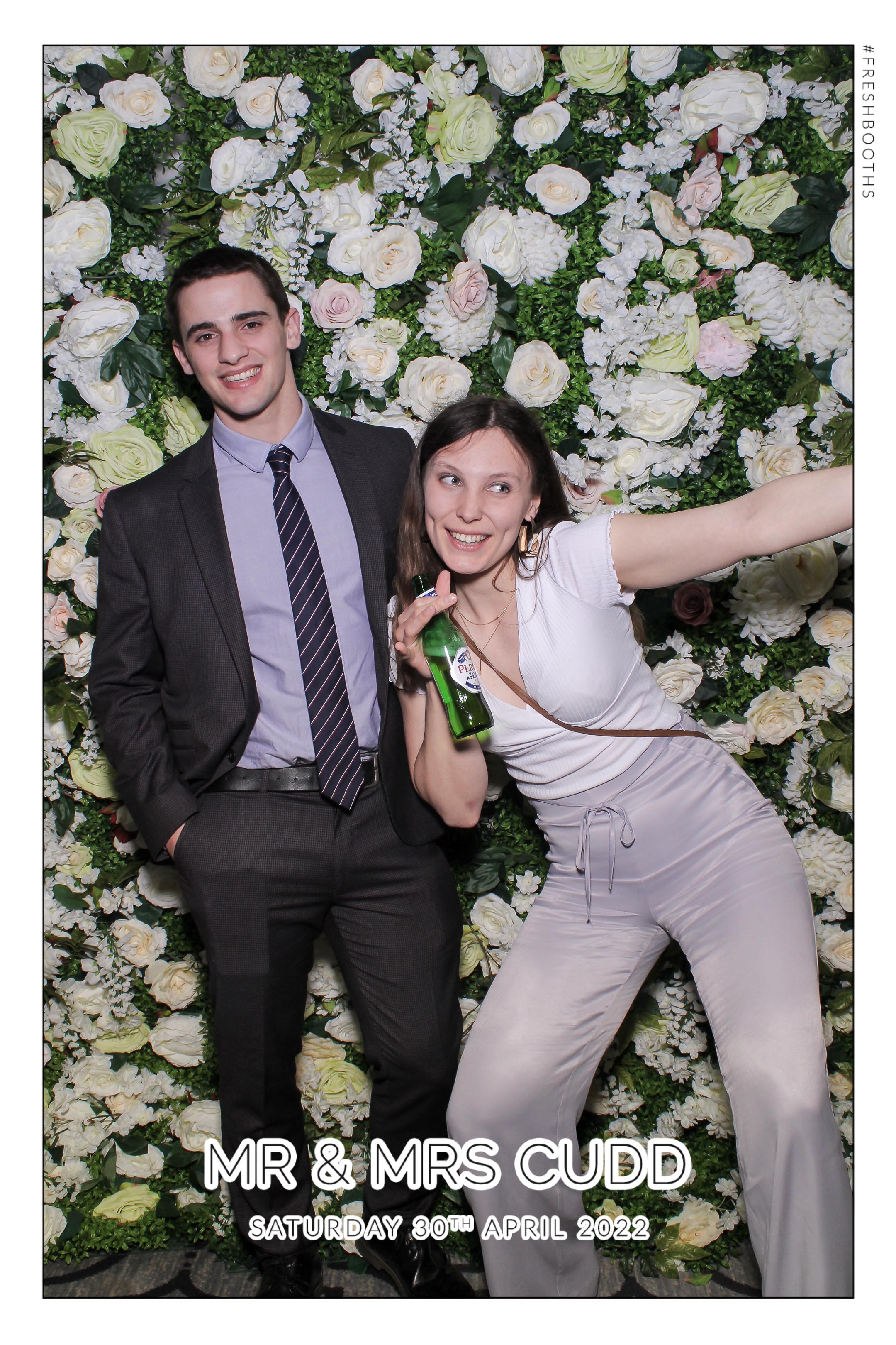Mr & Mrs Cudd - Selfie Mirror | View more photos from the event at gallery.freshbooths.com/u/FreshBooths/Mr-Mrs-Cudd-Selfie-Mirror