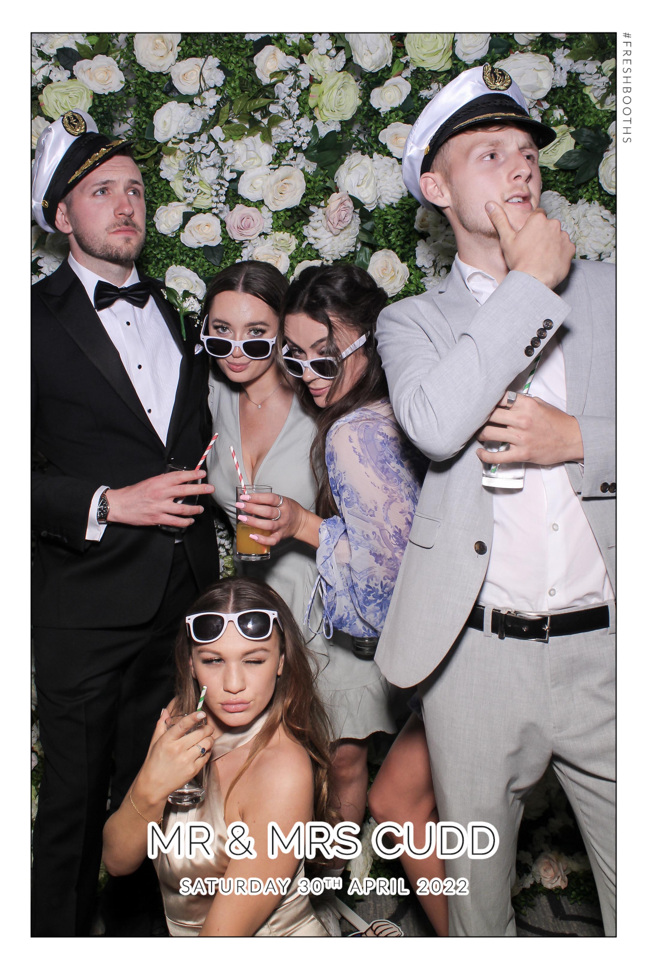 Mr & Mrs Cudd - Selfie Mirror | View more photos from the event at gallery.freshbooths.com/u/FreshBooths/Mr-Mrs-Cudd-Selfie-Mirror