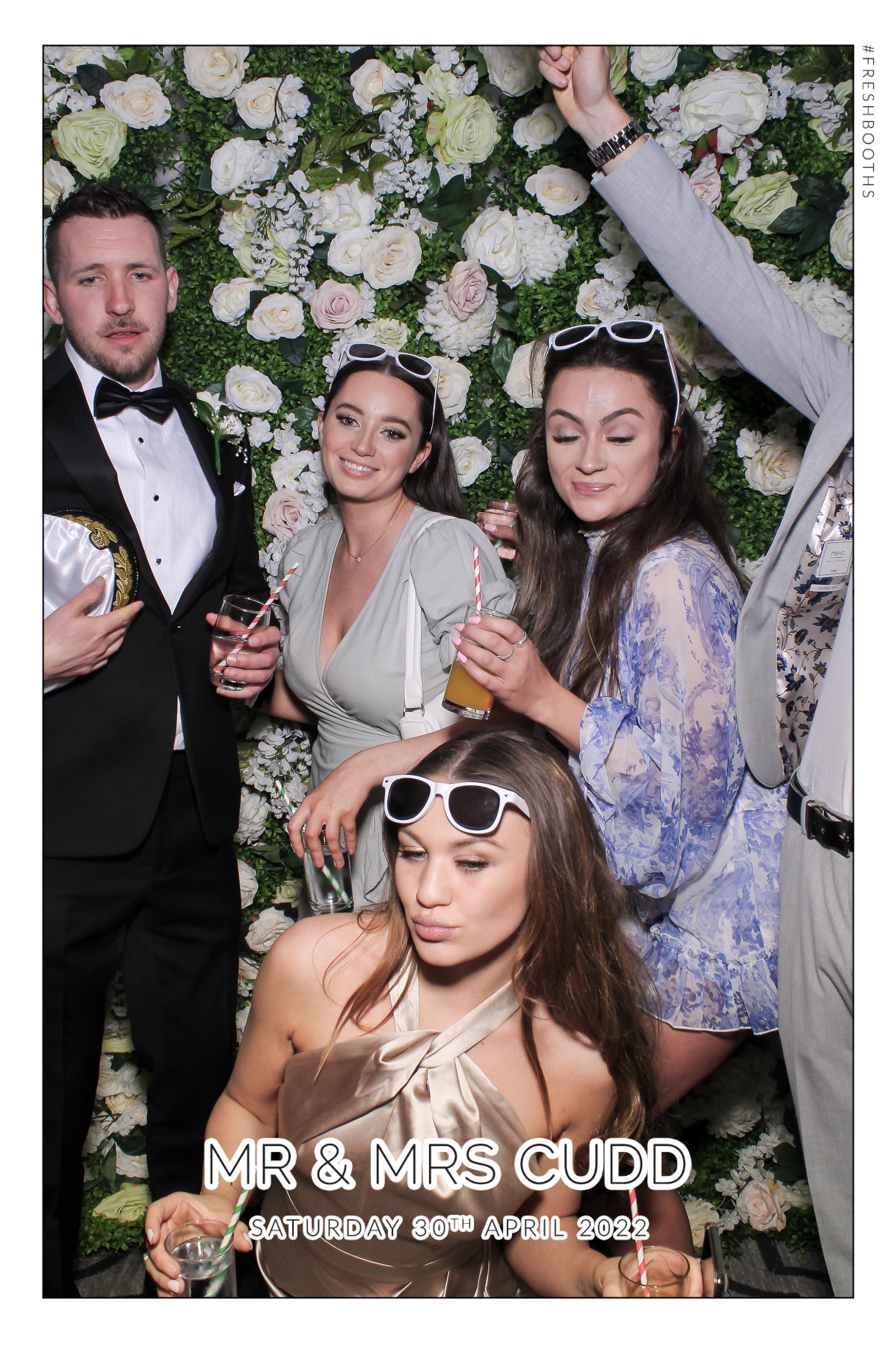 Mr & Mrs Cudd - Selfie Mirror | View more photos from the event at gallery.freshbooths.com/u/FreshBooths/Mr-Mrs-Cudd-Selfie-Mirror