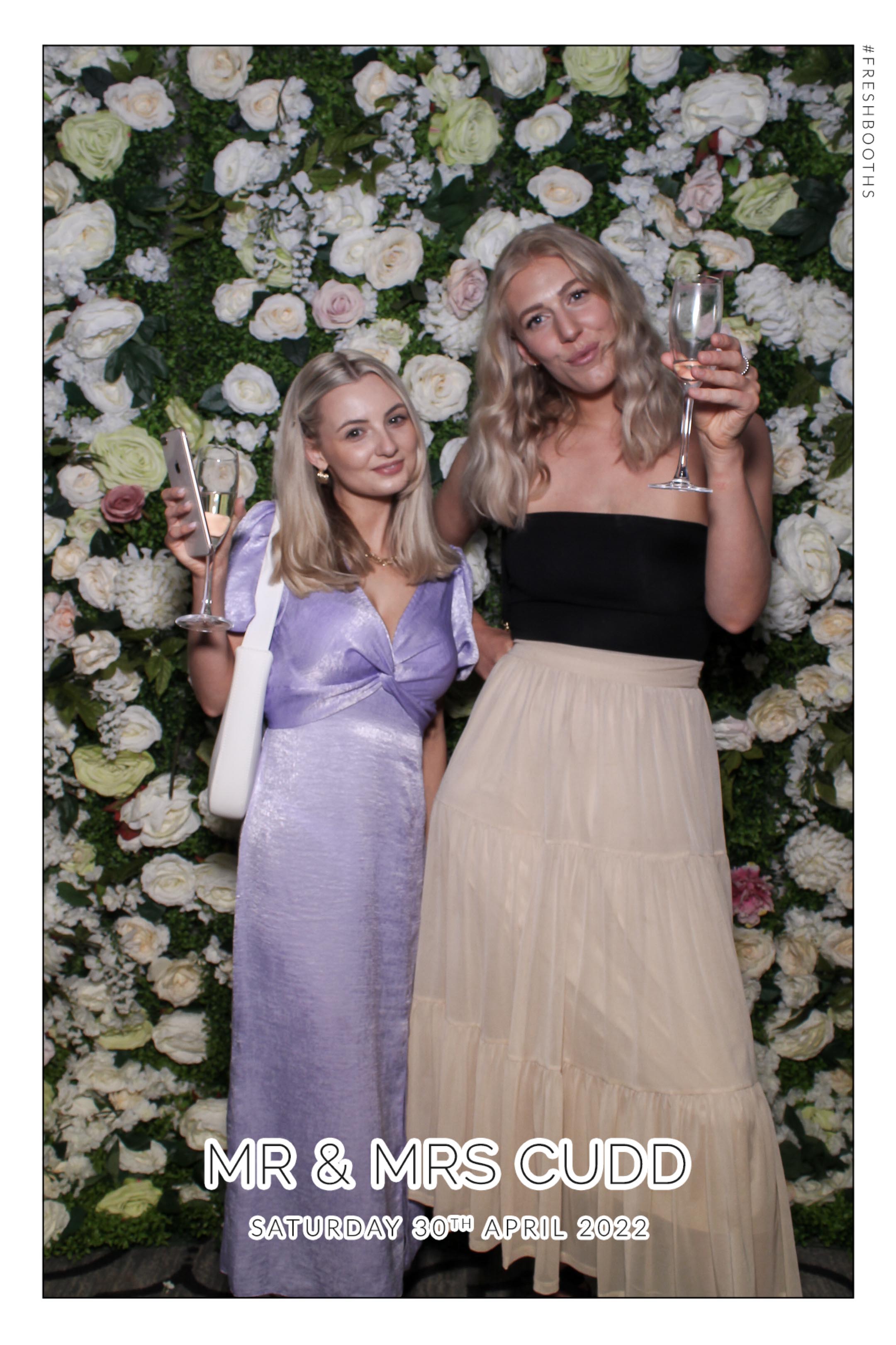Mr & Mrs Cudd - Selfie Mirror | View more photos from the event at gallery.freshbooths.com/u/FreshBooths/Mr-Mrs-Cudd-Selfie-Mirror