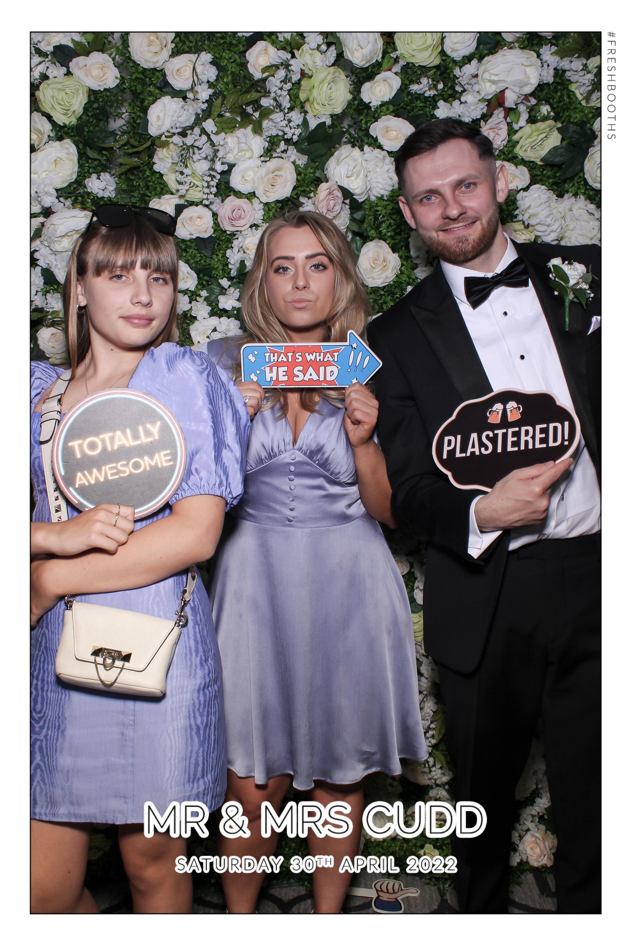 Mr & Mrs Cudd - Selfie Mirror | View more photos from the event at gallery.freshbooths.com/u/FreshBooths/Mr-Mrs-Cudd-Selfie-Mirror