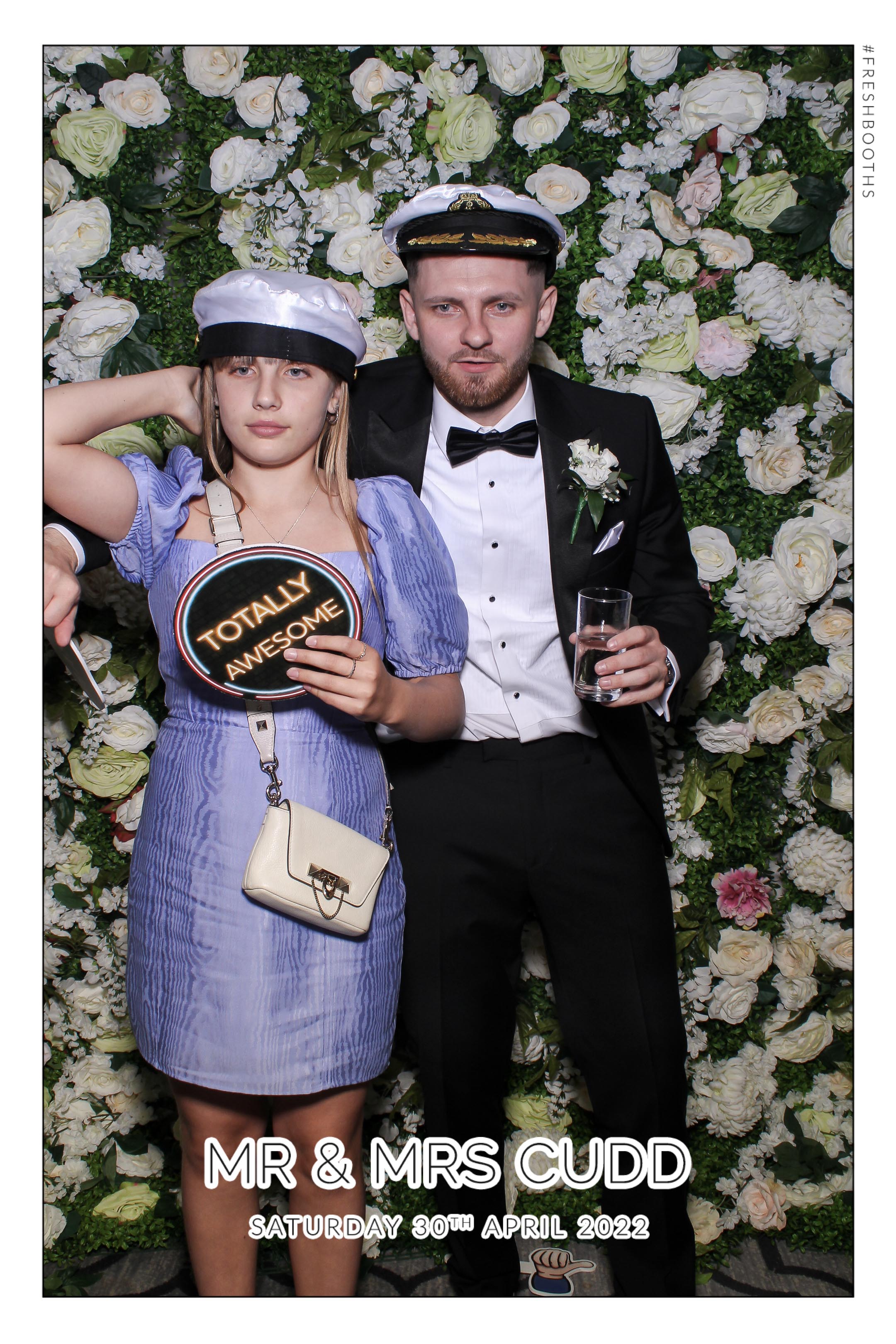 Mr & Mrs Cudd - Selfie Mirror | View more photos from the event at gallery.freshbooths.com/u/FreshBooths/Mr-Mrs-Cudd-Selfie-Mirror