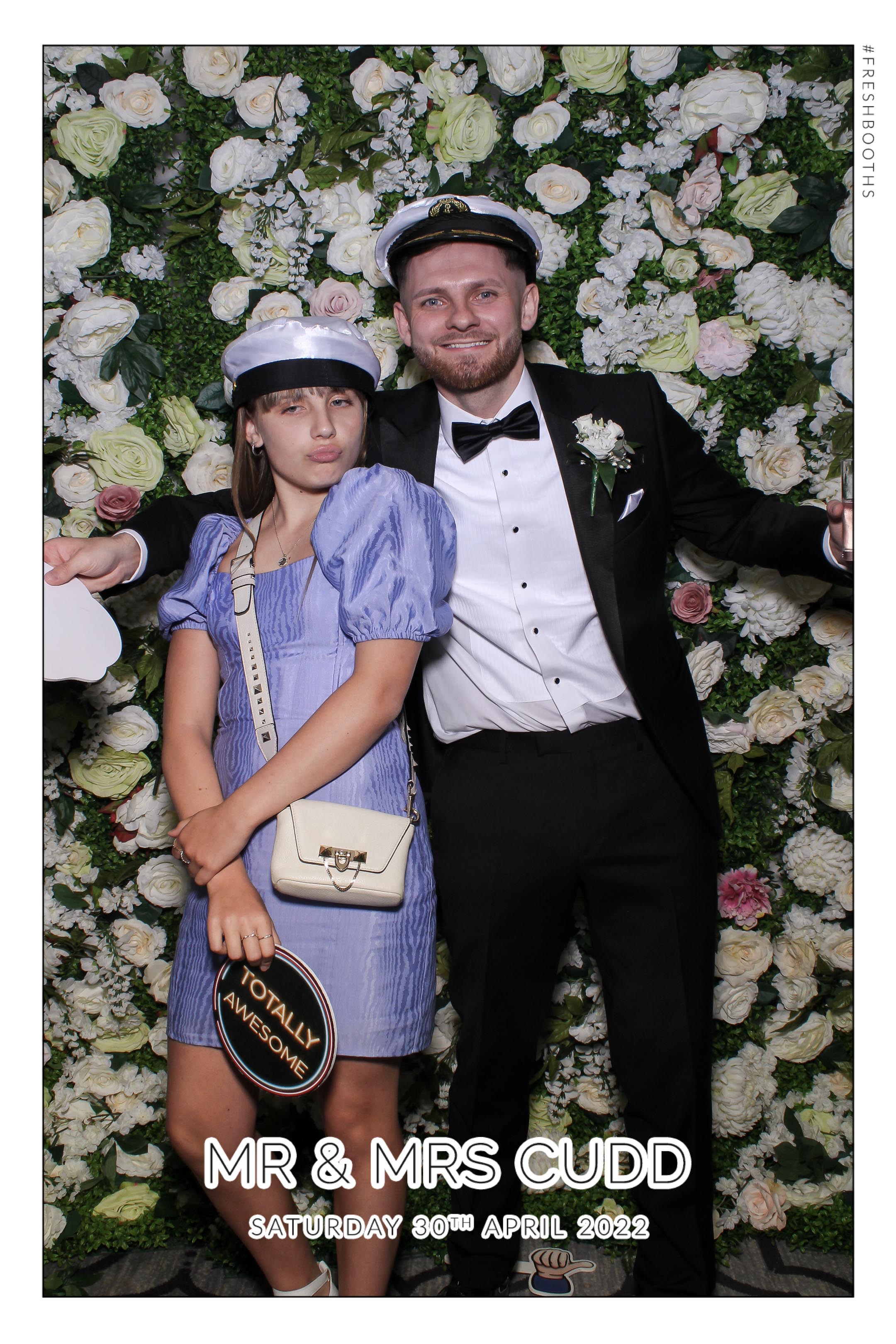 Mr & Mrs Cudd - Selfie Mirror | View more photos from the event at gallery.freshbooths.com/u/FreshBooths/Mr-Mrs-Cudd-Selfie-Mirror