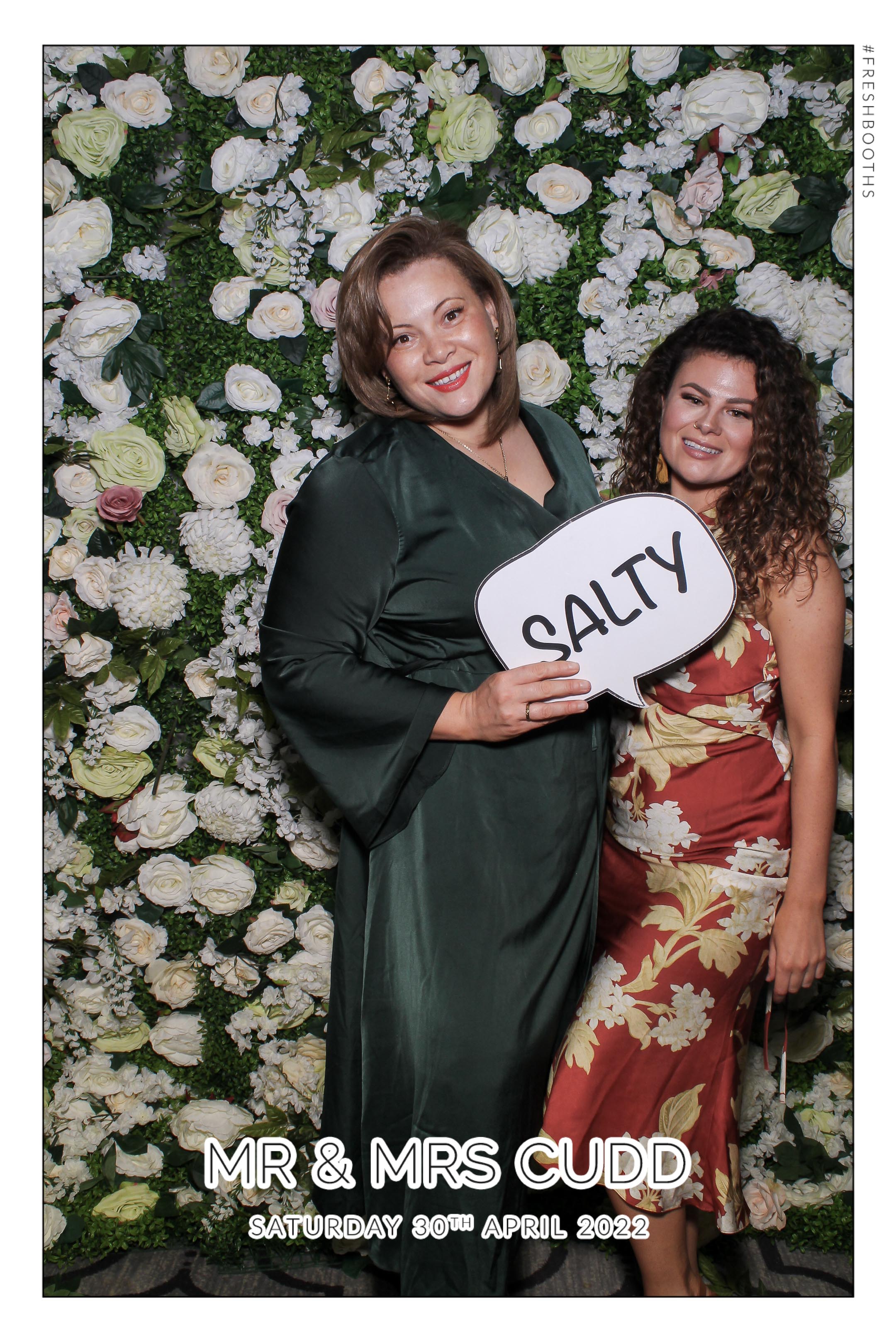 Mr & Mrs Cudd - Selfie Mirror | View more photos from the event at gallery.freshbooths.com/u/FreshBooths/Mr-Mrs-Cudd-Selfie-Mirror